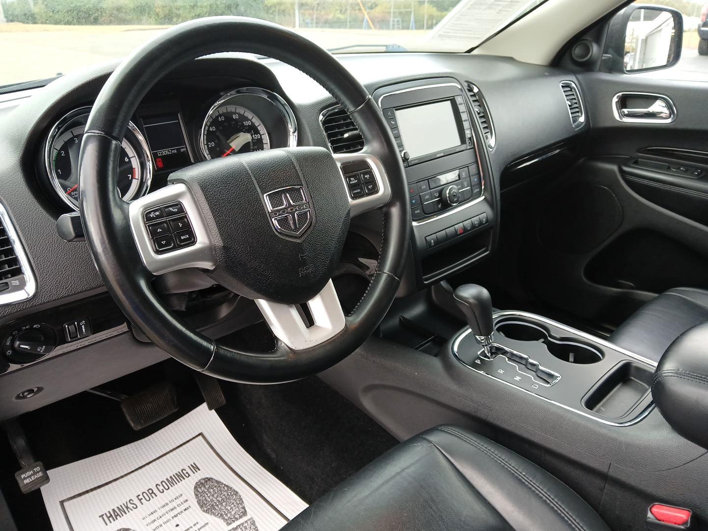 2013 Mineral Gray Metallic Dodge Durango Crew AWD (1C4RDJDG5DC) with an 3.6L V6 DOHC 24V engine, 5-Speed Automatic transmission, located at 1951 S Dayton Lakeview Rd., New Carlisle, OH, 45344, (937) 908-9800, 39.890999, -84.050255 - Photo#8