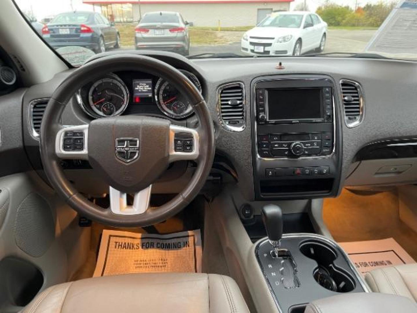 2013 Brilliant Black Crystal Pearl Dodge Durango Crew AWD (1C4RDJDG4DC) with an 3.6L V6 DOHC 24V engine, 5-Speed Automatic transmission, located at 1099 N County Rd 25A , Troy, OH, 45373, (937) 908-9800, 40.057079, -84.212883 - Photo#7