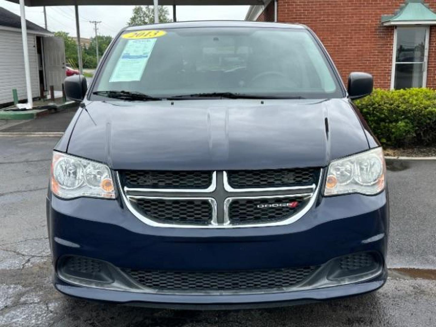 2013 Blue Streak Pearl Dodge Grand Caravan SE (2C4RDGBG5DR) with an 3.6L V6 DOHC 24V engine, 6-Speed Automatic transmission, located at 1230 East Main St, Xenia, OH, 45385, (937) 908-9800, 39.688026, -83.910172 - Photo#1