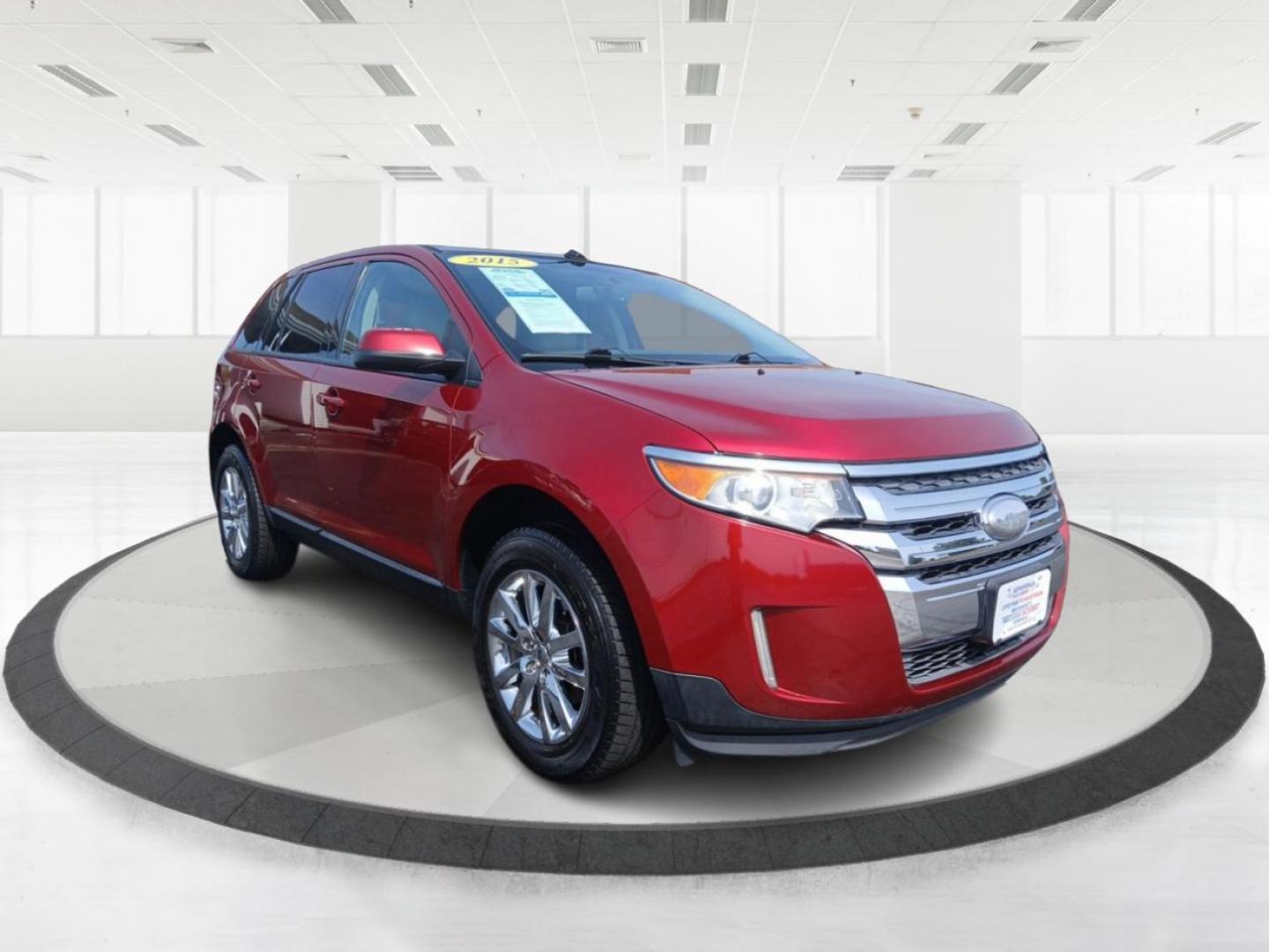 2013 Ruby Red Metallic Ford Edge SEL FWD (2FMDK3JC9DB) with an 3.5L V6 DOHC 24V engine, 6-Speed Automatic transmission, located at 1230 East Main St, Xenia, OH, 45385, (937) 908-9800, 39.688026, -83.910172 - Photo#0