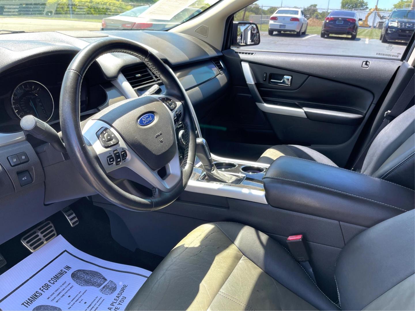 2013 Tuxedo Black Metallic Ford Edge Sport FWD (2FMDK3AK4DB) with an 3.7L V6 DOHC 24V engine, 6-Speed Automatic transmission, located at 1099 N County Rd 25A , Troy, OH, 45373, (937) 908-9800, 40.057079, -84.212883 - Photo#8