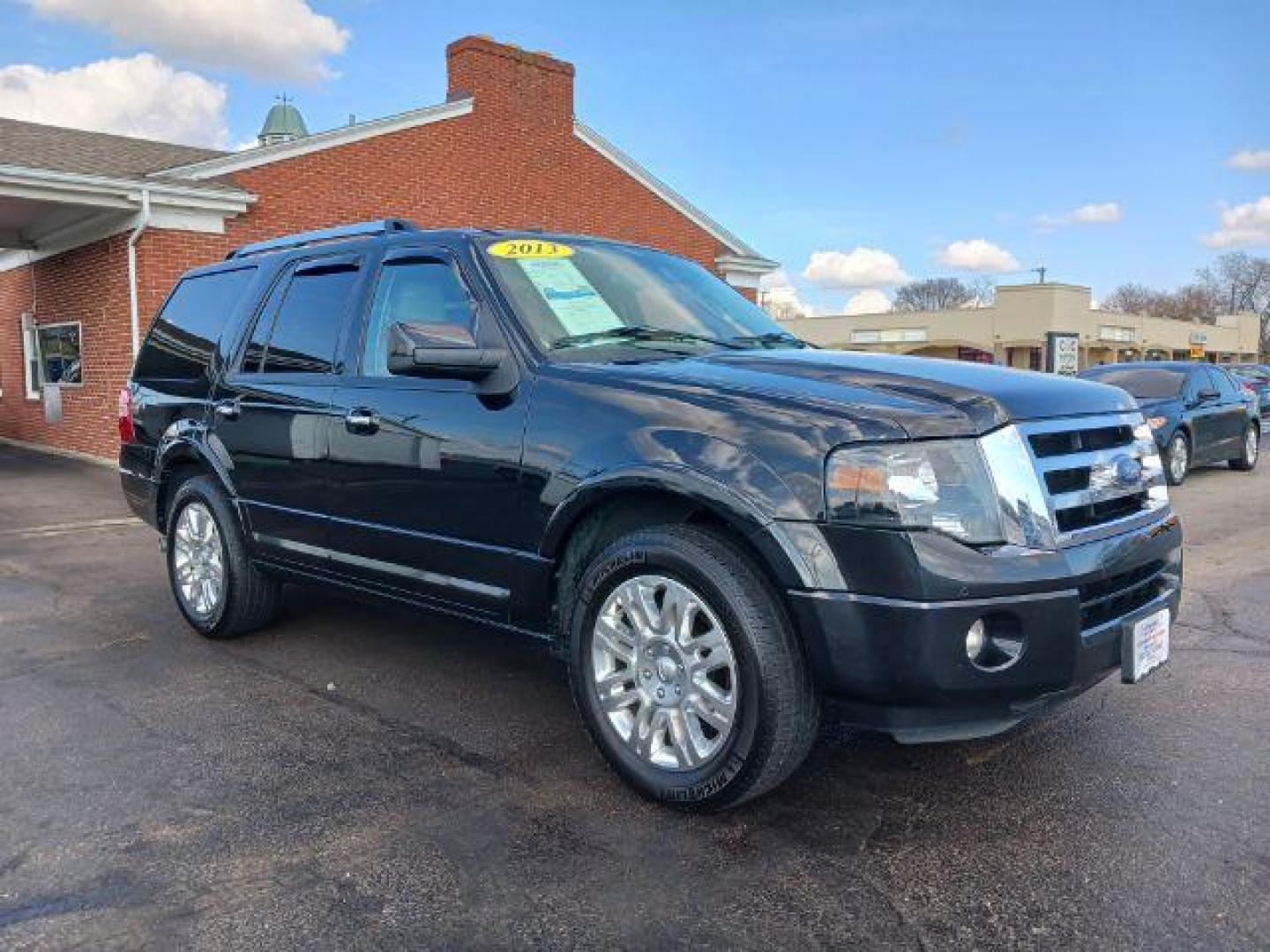 2013 Tuxedo Black Metallic Ford Expedition Limited 2WD (1FMJU1K58DE) with an 5.4L V8 SOHC 16V FFV engine, 6-Speed Automatic transmission, located at 4508 South Dixie Dr, Moraine, OH, 45439, (937) 908-9800, 39.689976, -84.218452 - Photo#0