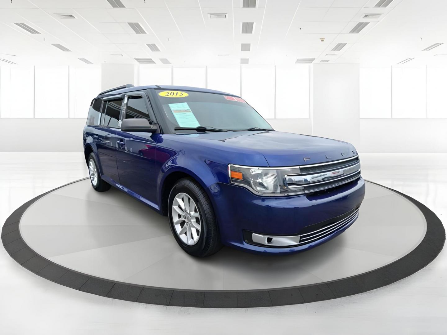 2013 Deep Impact Blue Metallic Ford Flex SE FWD (2FMGK5B8XDB) with an 3.5L V6 DOHC 24V engine, 6-Speed Automatic Overdrive transmission, located at 1951 S Dayton Lakeview Rd., New Carlisle, OH, 45344, (937) 908-9800, 39.890999, -84.050255 - Photo#0