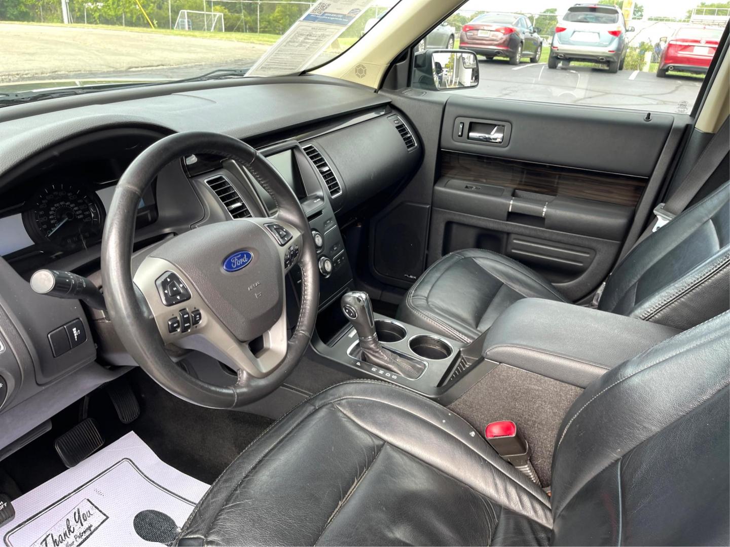 2013 Mineral Gray Metallic Ford Flex SEL FWD (2FMGK5C85DB) with an 3.5L V6 DOHC 24V engine, 6-Speed Automatic Overdrive transmission, located at 4508 South Dixie Dr, Moraine, OH, 45439, (937) 908-9800, 39.689976, -84.218452 - Third Row - Photo#8