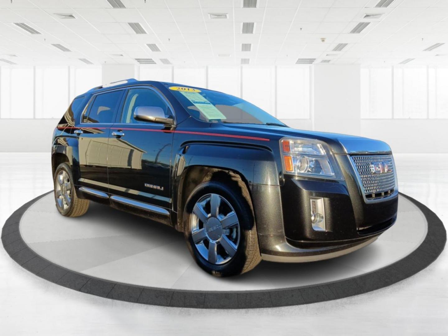 2013 Carbon Black Metallic GMC Terrain Denali AWD (2GKFLZE34D6) with an 3.6L V6 DOHC 24V engine, 6-Speed Automatic transmission, located at 880 E. National Road, Vandalia, OH, 45377, (937) 908-9800, 39.891918, -84.183594 - Photo#0