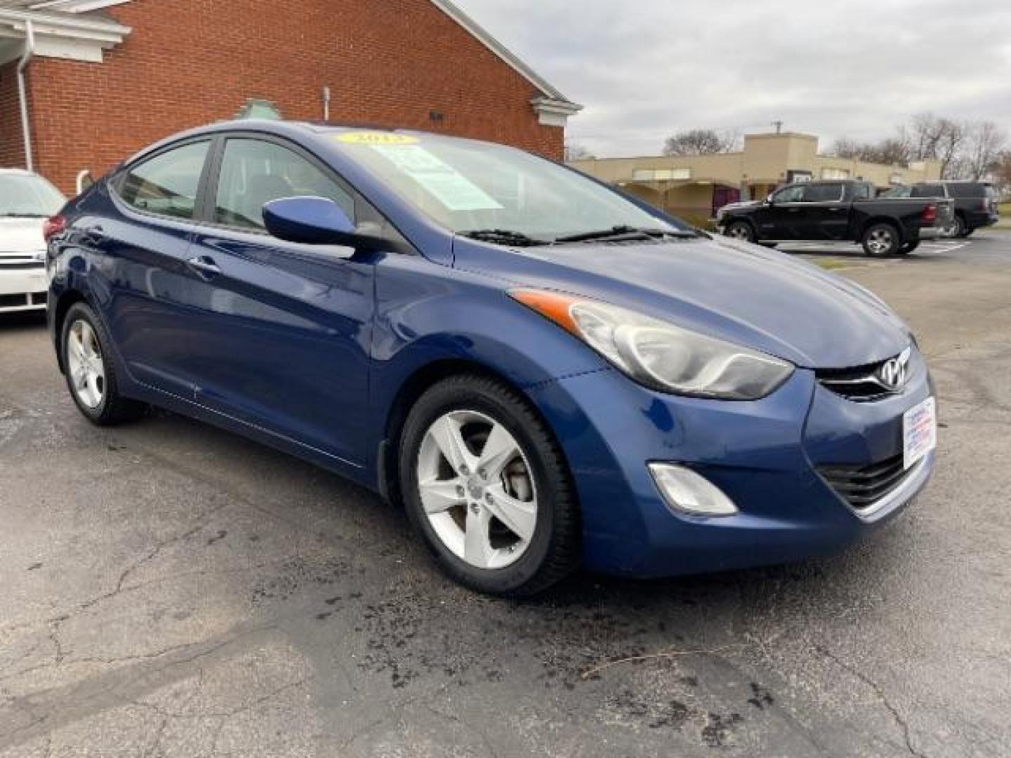 2013 Blue Sky Metallic Hyundai Elantra GLS A/T (KMHDH4AE7DU) with an 1.8L L4 DOHC 16V engine, 6-Speed Automatic transmission, located at 4508 South Dixie Dr, Moraine, OH, 45439, (937) 908-9800, 39.689976, -84.218452 - Photo#0