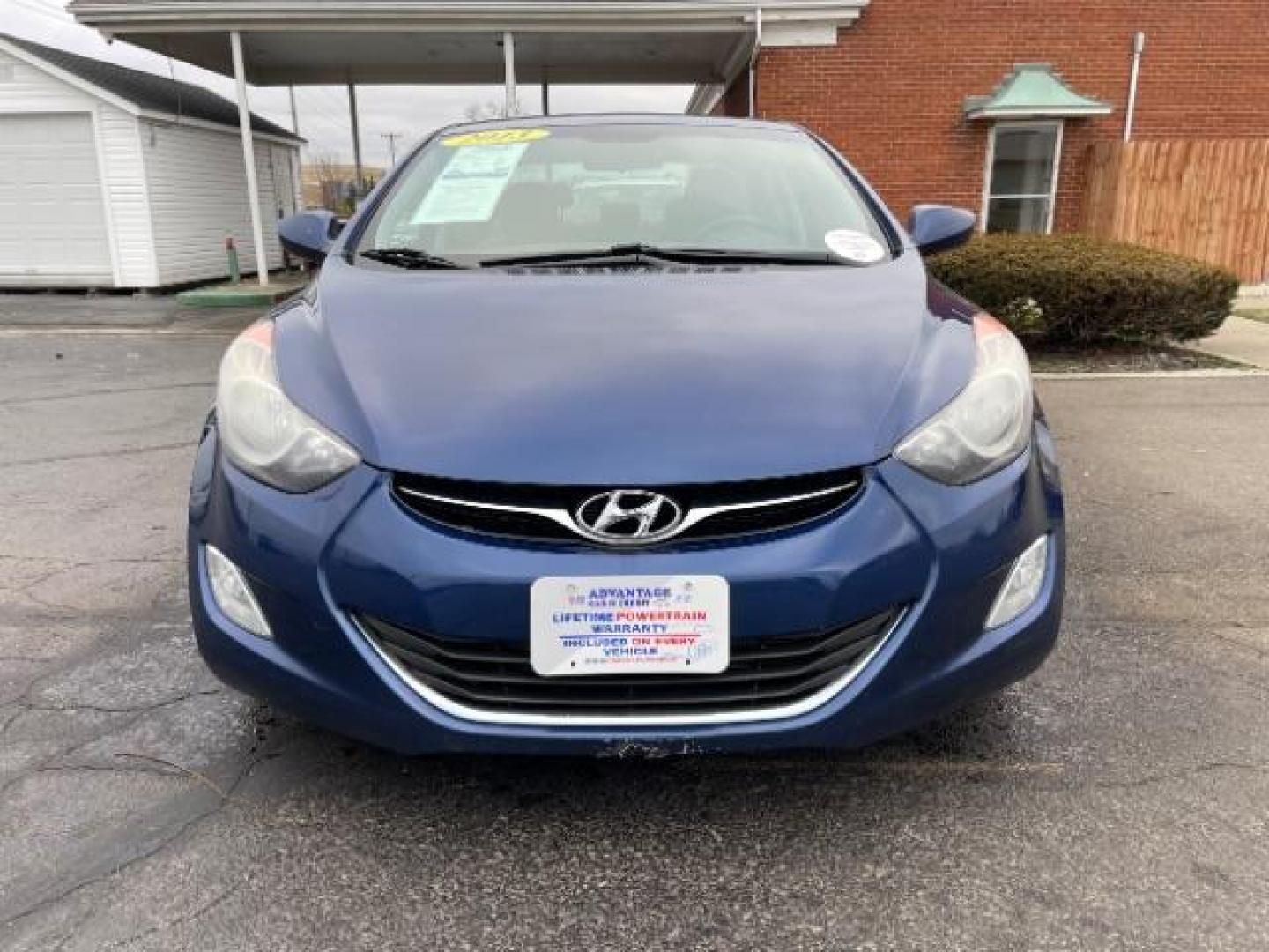 2013 Blue Sky Metallic Hyundai Elantra GLS A/T (KMHDH4AE7DU) with an 1.8L L4 DOHC 16V engine, 6-Speed Automatic transmission, located at 4508 South Dixie Dr, Moraine, OH, 45439, (937) 908-9800, 39.689976, -84.218452 - Photo#2