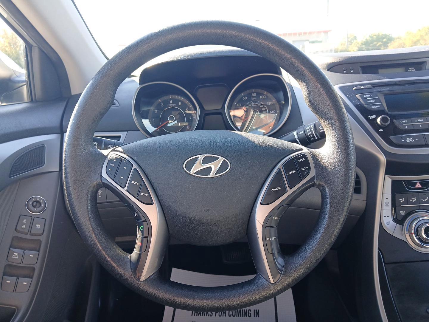 2013 Radiant Silver Metallic Hyundai Elantra Limited (5NPDH4AEXDH) with an 1.8L L4 DOHC 16V engine, 6-Speed Automatic transmission, located at 1951 S Dayton Lakeview Rd., New Carlisle, OH, 45344, (937) 908-9800, 39.890999, -84.050255 - Photo#15