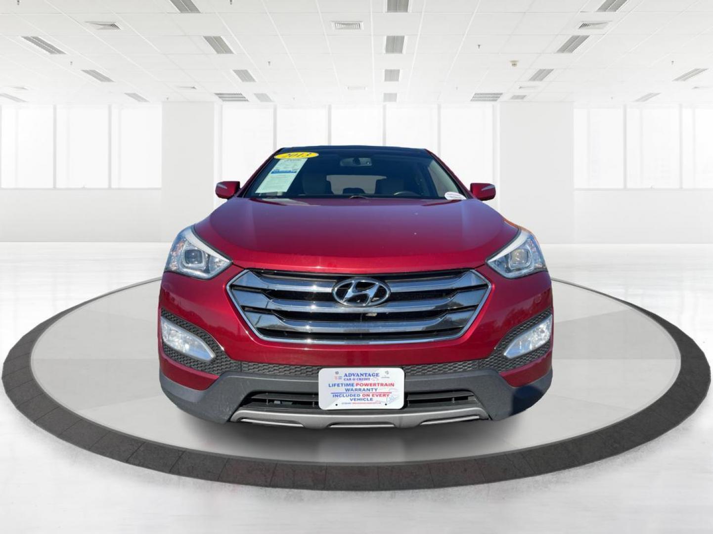 2013 Serrano Red Hyundai Santa Fe Sport 2.4 AWD (5XYZUDLB9DG) with an 2.4L L4 DOHC 16V engine, 6-Speed Automatic transmission, located at 4508 South Dixie Dr, Moraine, OH, 45439, (937) 908-9800, 39.689976, -84.218452 - Photo#6