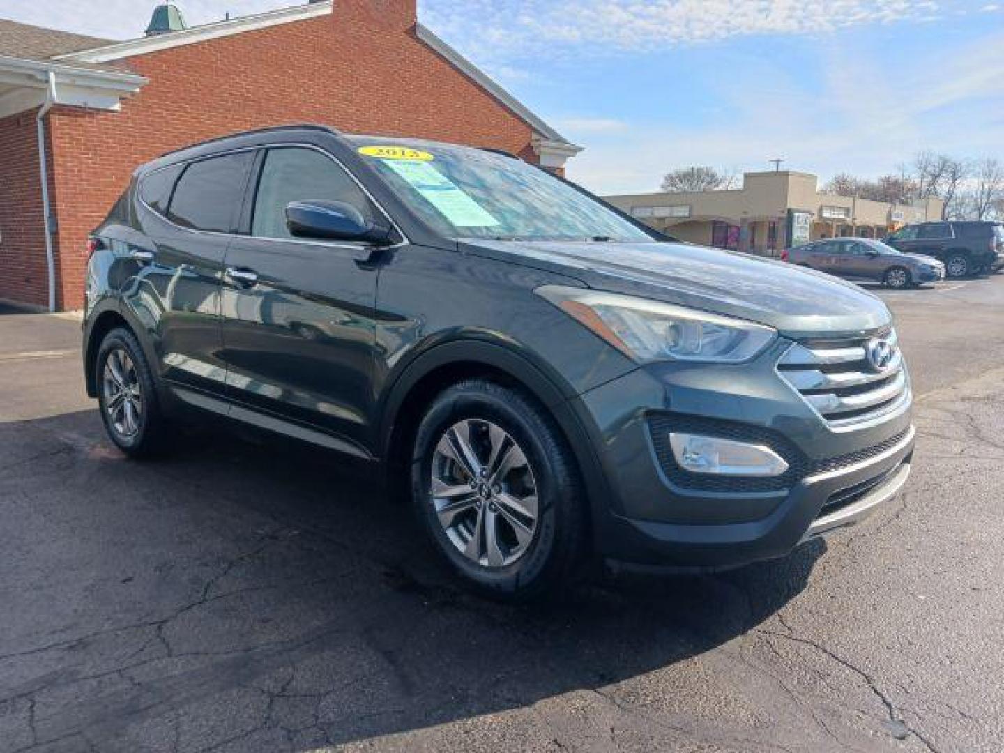 2013 Hyundai Santa Fe Sport 2.4 FWD (5XYZU3LB8DG) with an 2.4L L4 DOHC 16V engine, 6-Speed Automatic transmission, located at 1951 S Dayton Lakeview Rd., New Carlisle, OH, 45344, (937) 908-9800, 39.890999, -84.050255 - 2013 Hyundai Santa Fe Sport 2.4 FWD - Photo#0