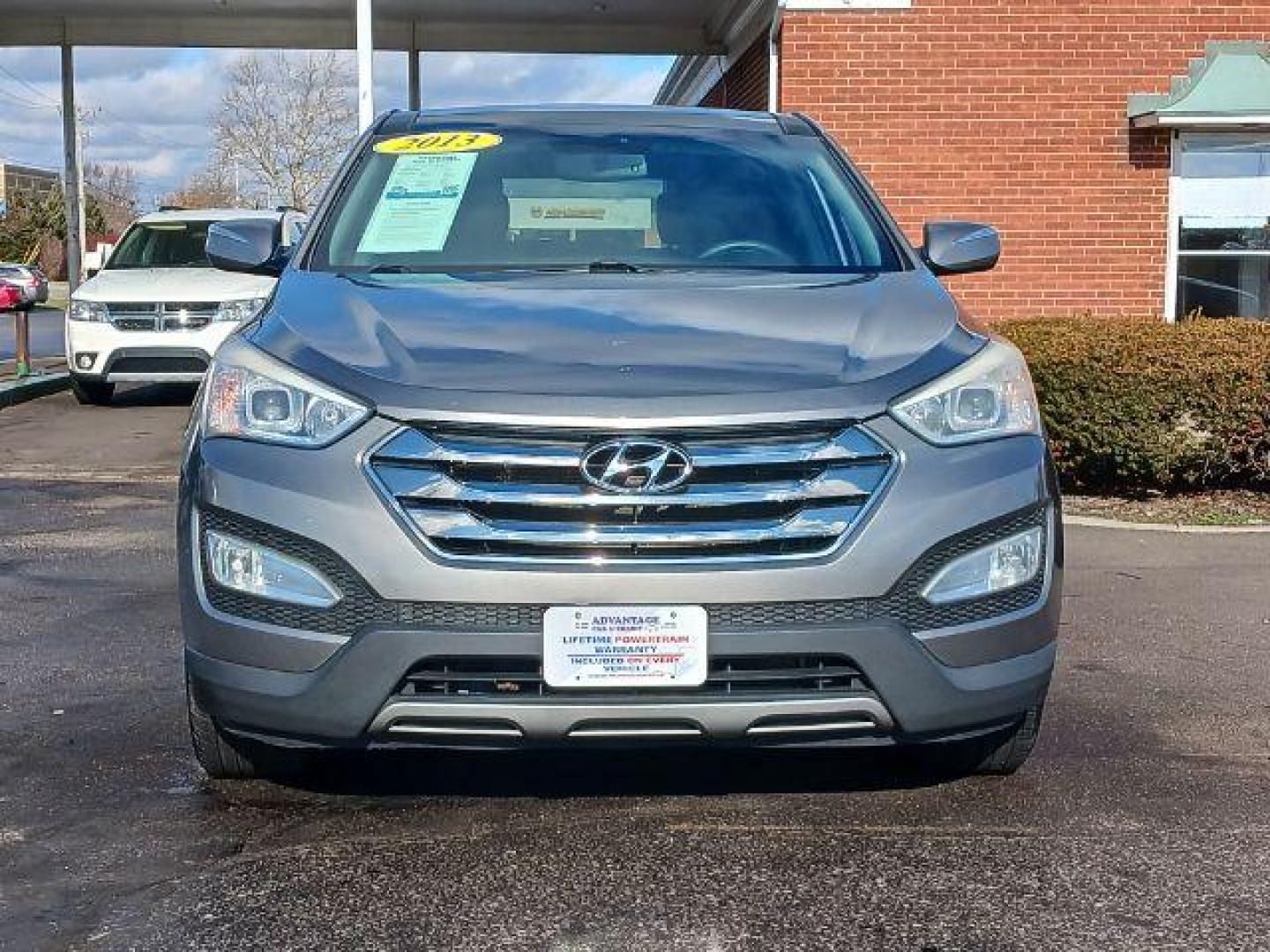 2013 Mineral Gray Hyundai Santa Fe Sport 2.4 AWD (5XYZUDLBXDG) with an 2.4L L4 DOHC 16V engine, 6-Speed Automatic transmission, located at 1184 Kauffman Ave, Fairborn, OH, 45324, (937) 908-9800, 39.807072, -84.030914 - Photo#1