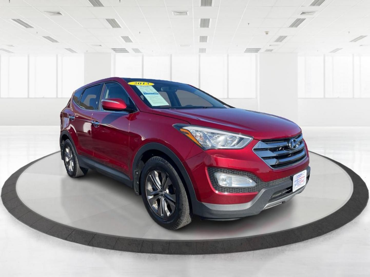 2013 Serrano Red Hyundai Santa Fe Sport 2.4 AWD (5XYZUDLB9DG) with an 2.4L L4 DOHC 16V engine, 6-Speed Automatic transmission, located at 4508 South Dixie Dr, Moraine, OH, 45439, (937) 908-9800, 39.689976, -84.218452 - Photo#0