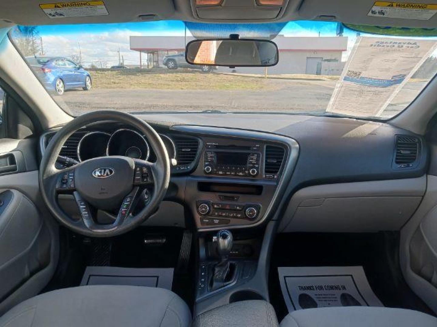 2013 Ebony Black Kia Optima LX AT (5XXGM4A73DG) with an 2.4L L4 DOHC 16V engine, 6-Speed Automatic transmission, located at 1230 East Main St, Xenia, OH, 45385, (937) 908-9800, 39.688026, -83.910172 - Photo#7