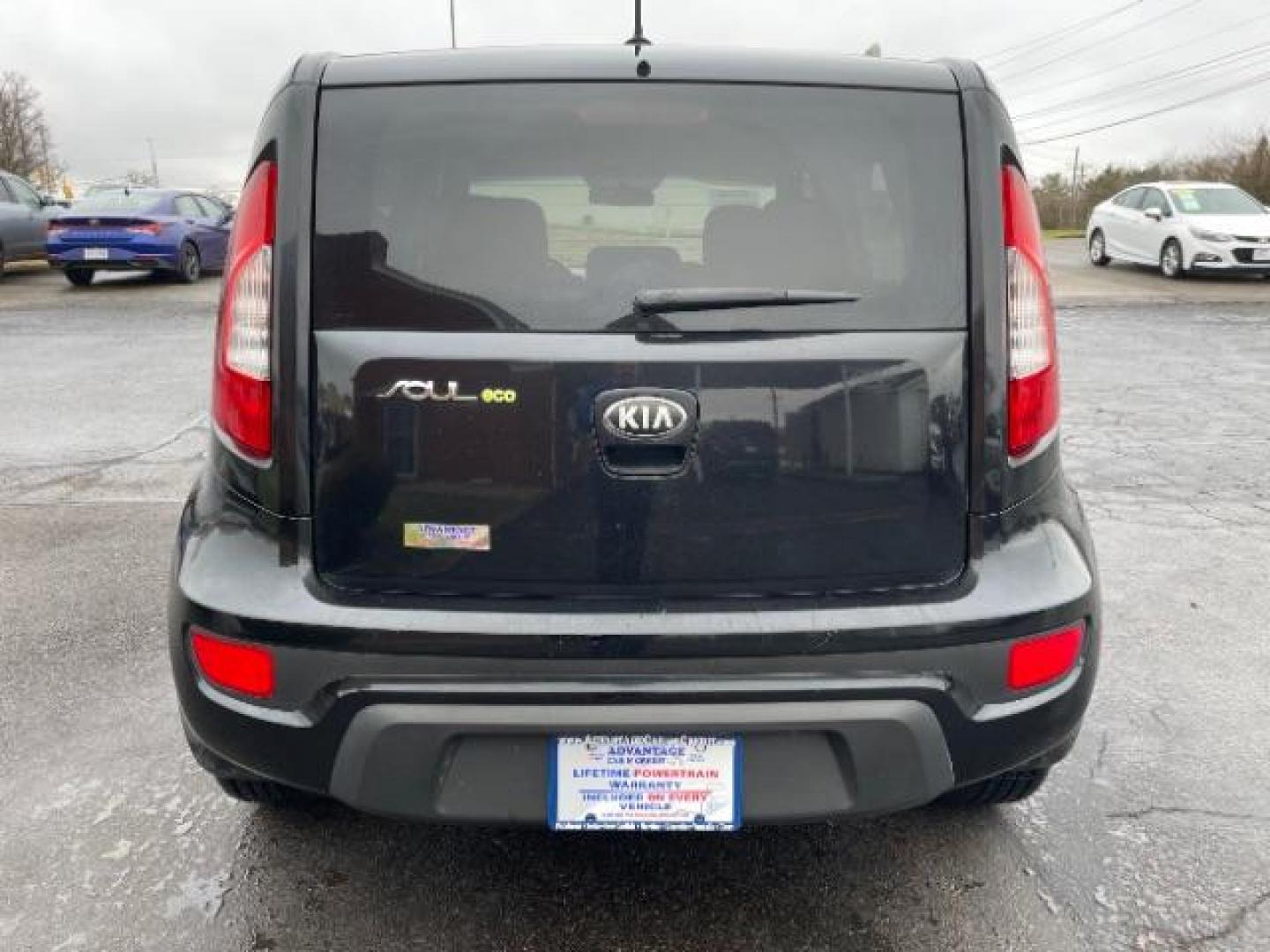 2013 Shadow Metallic Kia Soul + (KNDJT2A68D7) with an 2.0L L4 DOHC 16V engine, located at 880 E. National Road, Vandalia, OH, 45377, (937) 908-9800, 39.891918, -84.183594 - Photo#4