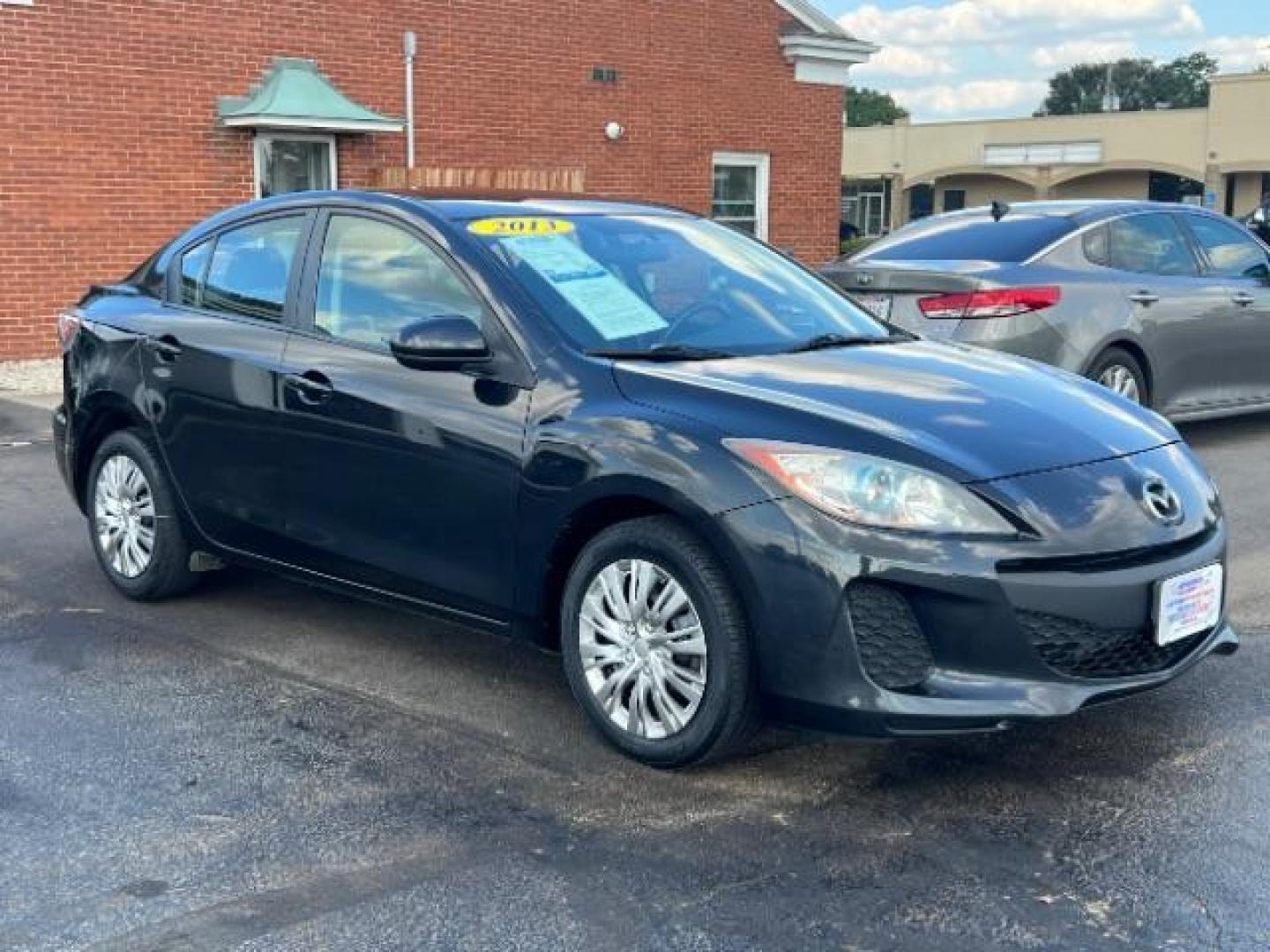 2013 Black Mica Mazda MAZDA3 i Sport 4-Door (JM1BL1U76D1) with an 2.0L L4 DOHC 16V engine, located at 1951 S Dayton Lakeview Rd., New Carlisle, OH, 45344, (937) 908-9800, 39.890999, -84.050255 - Photo#0