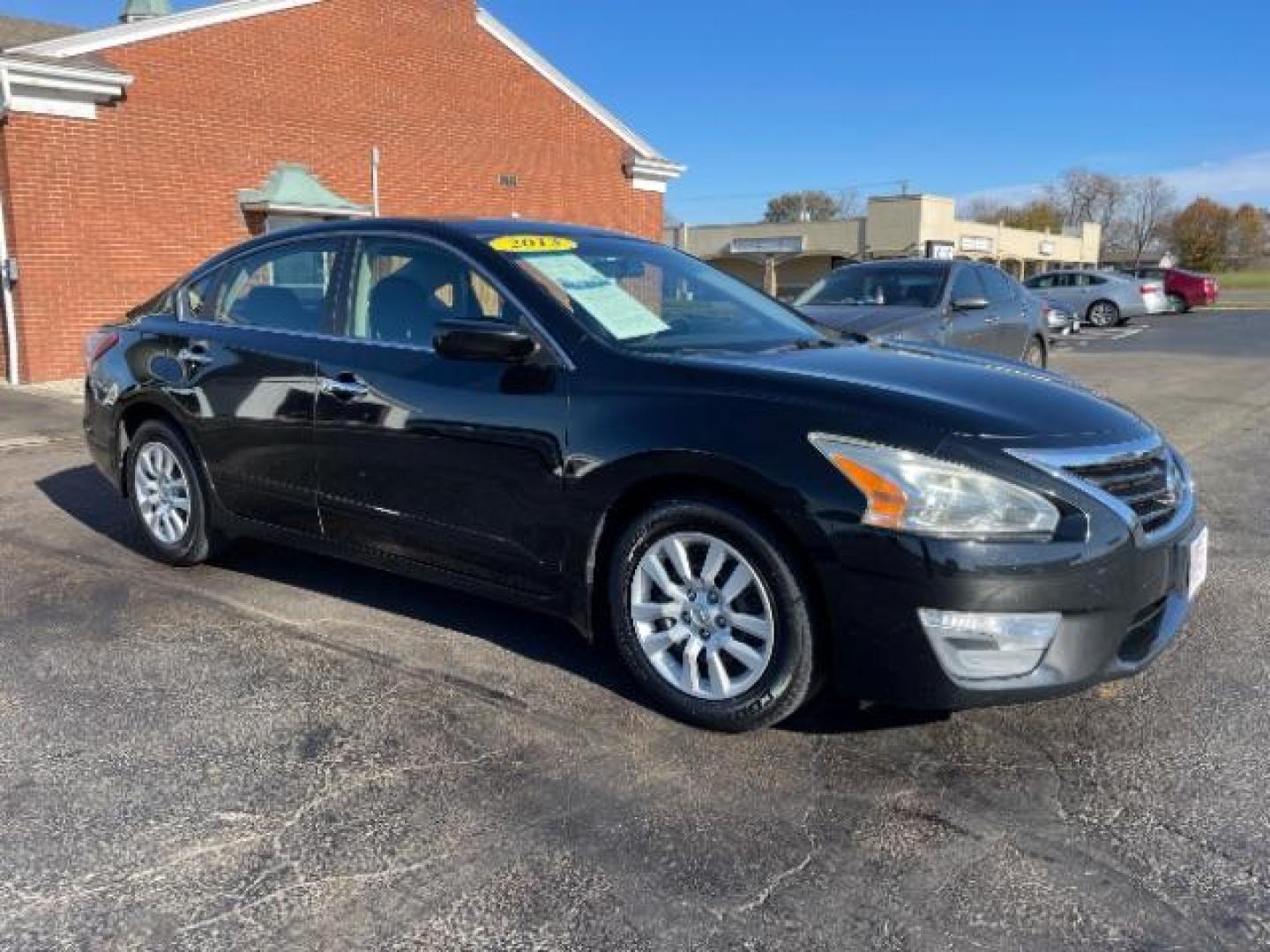 2013 Super Black Nissan Altima 2.5 (1N4AL3AP0DC) with an 2.5L L4 DOHC 16V engine, 6-Speed Manual transmission, located at 1951 S Dayton Lakeview Rd., New Carlisle, OH, 45344, (937) 908-9800, 39.890999, -84.050255 - Photo#0