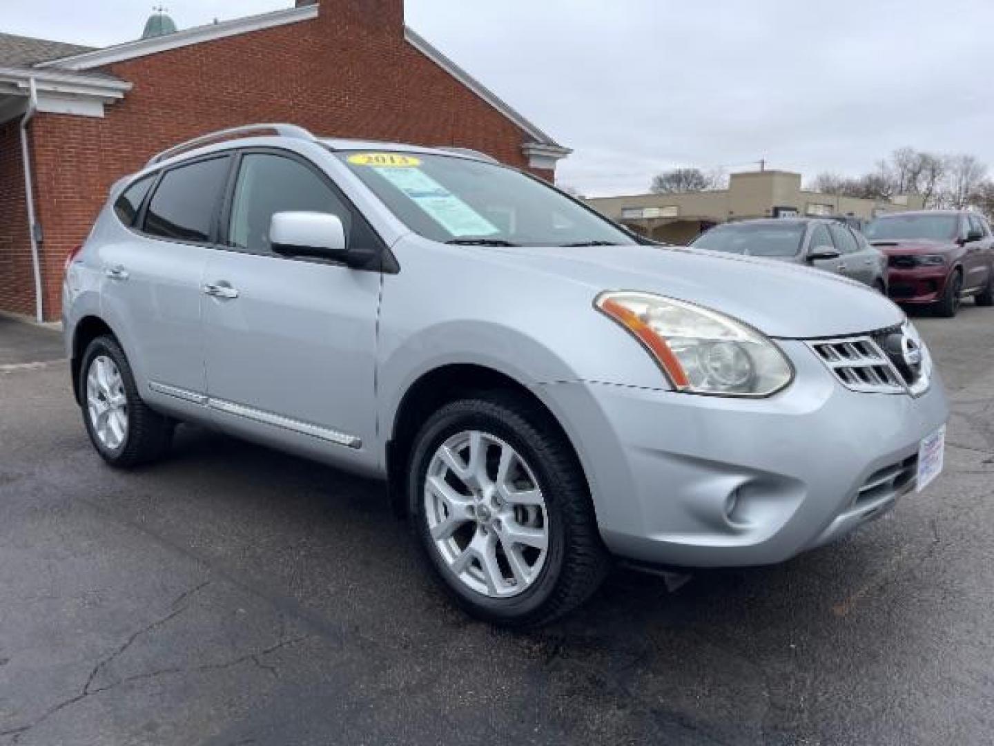 2013 Silver Nissan Rogue SL (JN8AS5MV1DW) , located at 880 E. National Road, Vandalia, OH, 45377, (937) 908-9800, 39.891918, -84.183594 - Photo#0