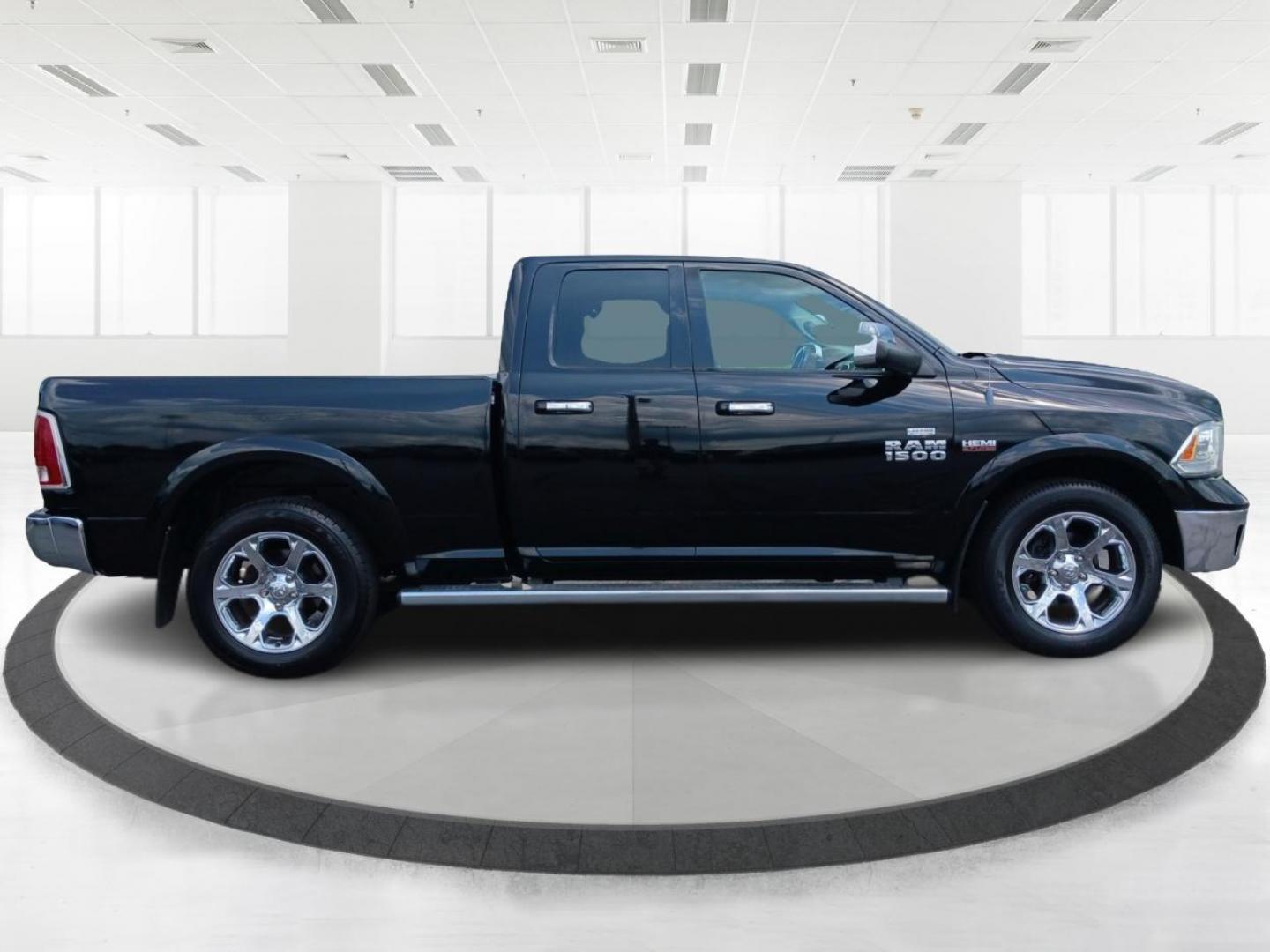 2013 Black RAM 1500 (1C6RR7JT5DS) with an 5.7L V8 OHV 16V engine, 6-Speed Automatic transmission, located at 1230 East Main St, Xenia, OH, 45385, (937) 908-9800, 39.688026, -83.910172 - Photo#1