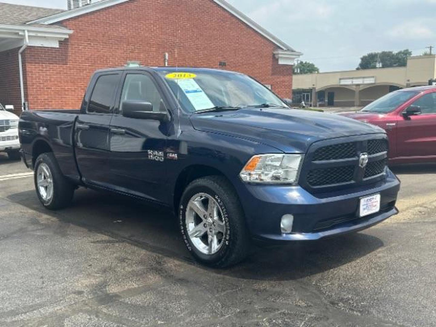 2013 True Blue Pearl RAM 1500 Tradesman Quad Cab 4WD (1C6RR7FT7DS) with an 5.7L V8 OHV 16V engine, 6-Speed Automatic transmission, located at 880 E. National Road, Vandalia, OH, 45377, (937) 908-9800, 39.891918, -84.183594 - Photo#0