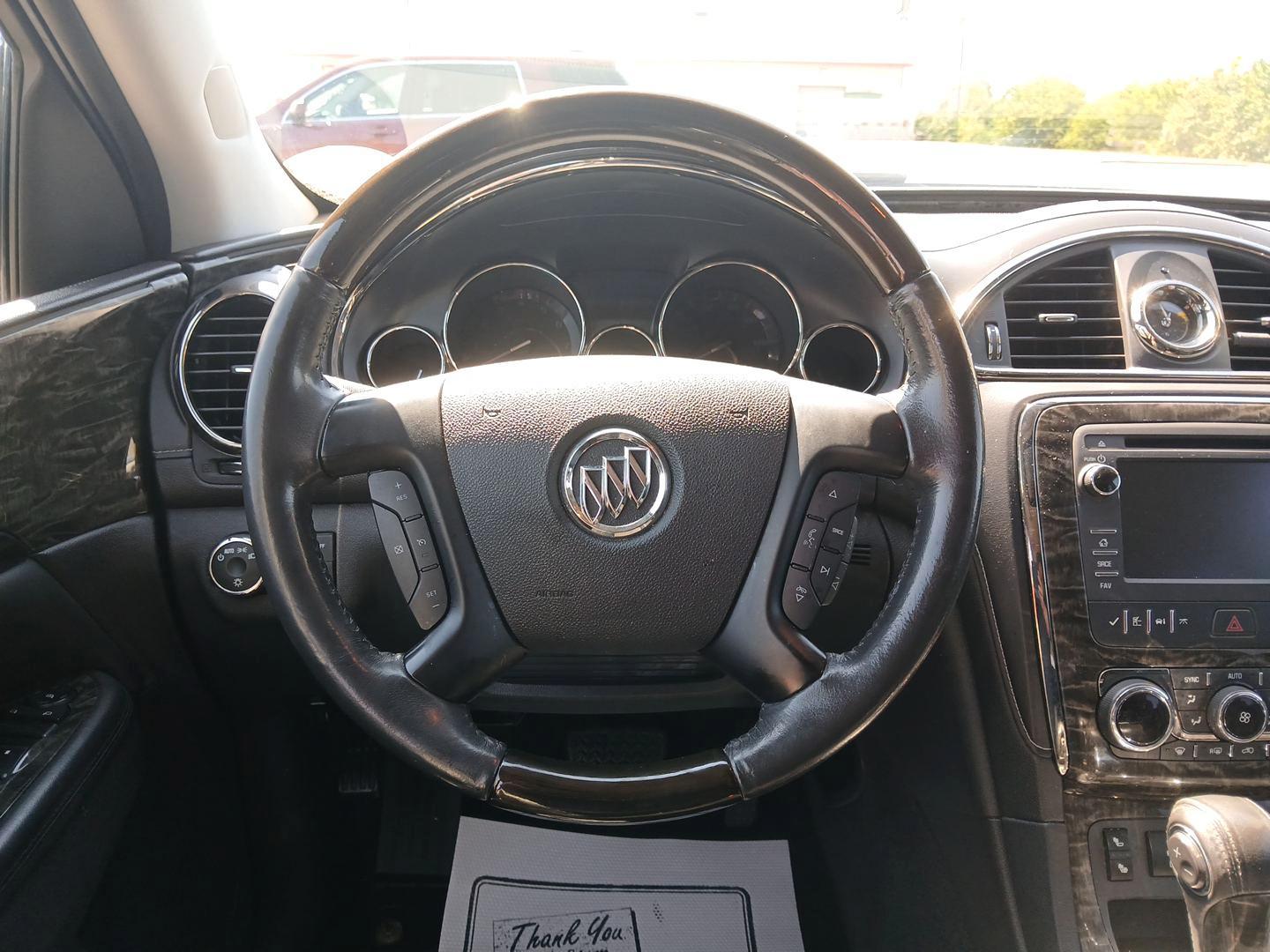 2014 Mocha Bronze Metallic Buick Enclave (5GAKRBKDXEJ) with an 3.6L V6 DOHC 24V engine, 6-Speed Automatic Overdrive transmission, located at 1951 S Dayton Lakeview Rd., New Carlisle, OH, 45344, (937) 908-9800, 39.890999, -84.050255 - Photo#15