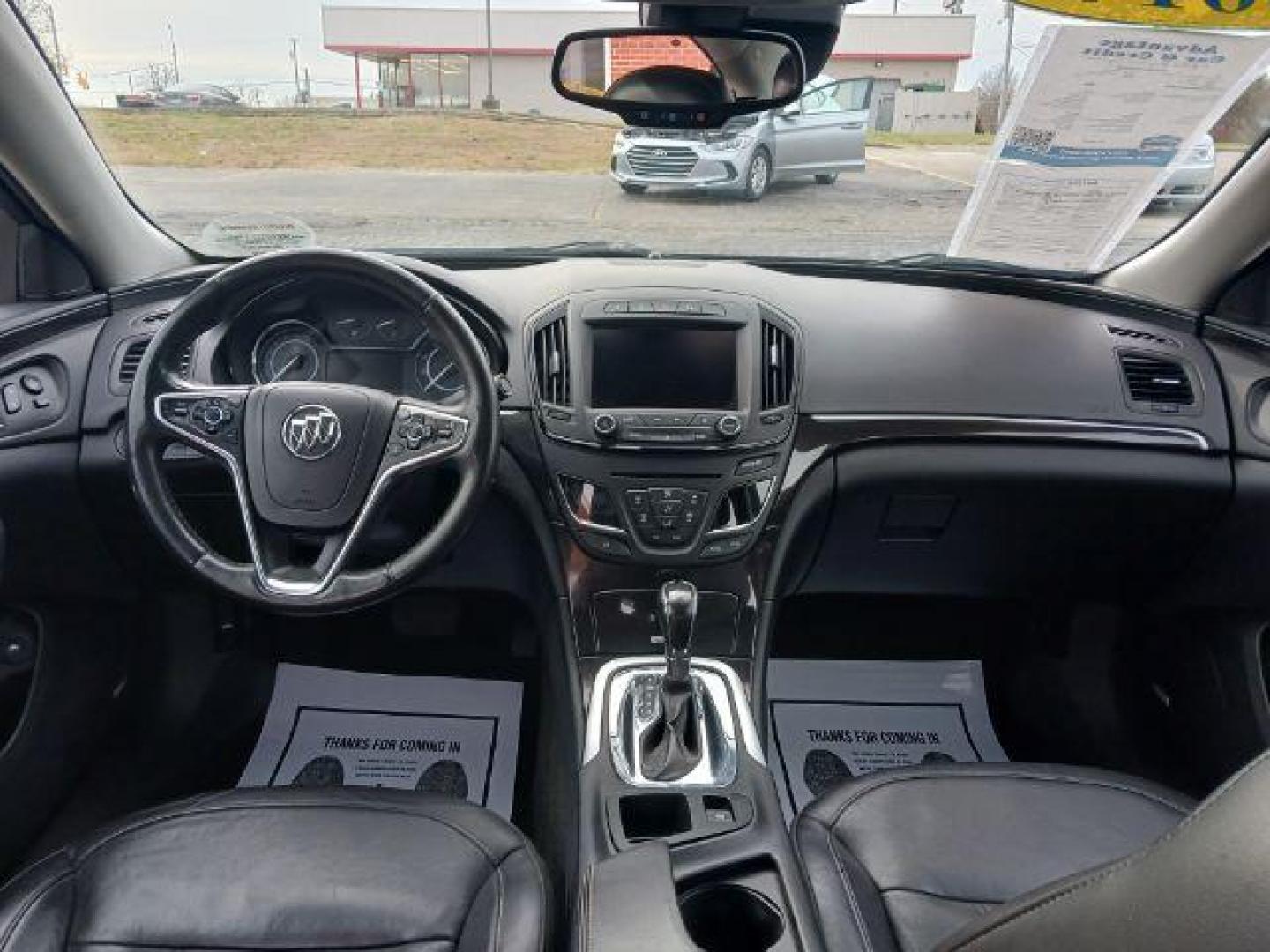 2014 Black Onyx Buick Regal Premium 2 (2G4GR5GX3E9) with an 2.0L L4 DOHC 16V TURBO engine, 6-Speed Automatic transmission, located at 1184 Kauffman Ave, Fairborn, OH, 45324, (937) 908-9800, 39.807072, -84.030914 - Photo#7