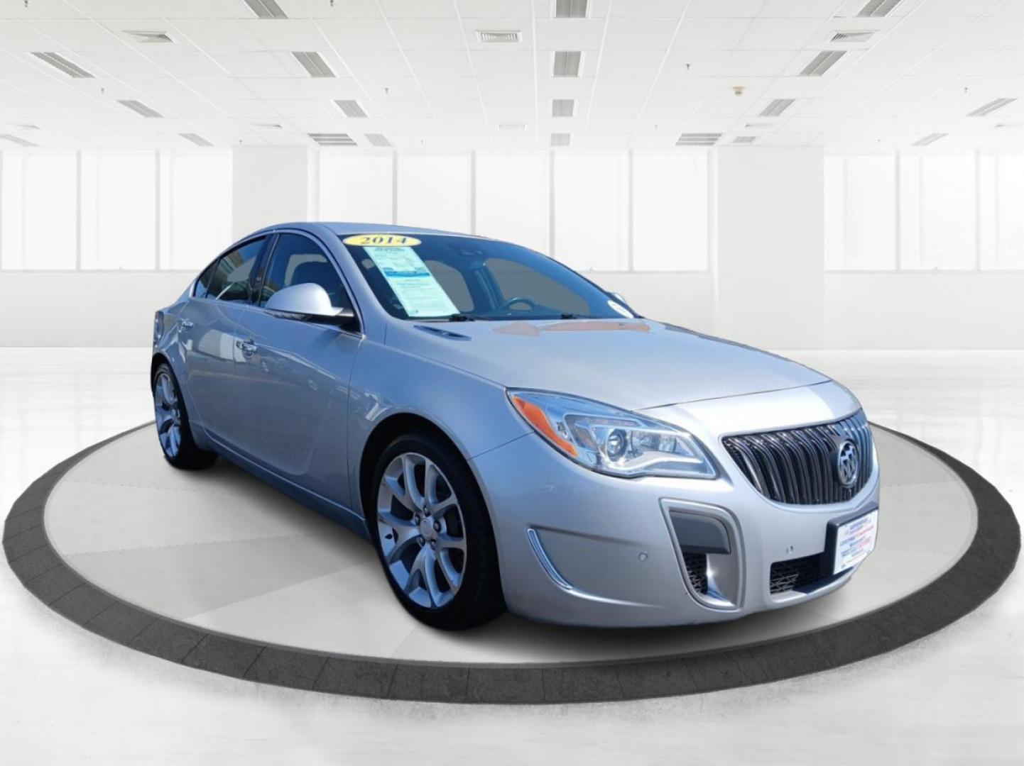 2014 Quicksilver Metallic Buick Regal GS (2G4GT5GX7E9) with an 2.0L L4 DOHC 16V TURBO engine, located at 880 E. National Road, Vandalia, OH, 45377, (937) 908-9800, 39.891918, -84.183594 - Photo#0