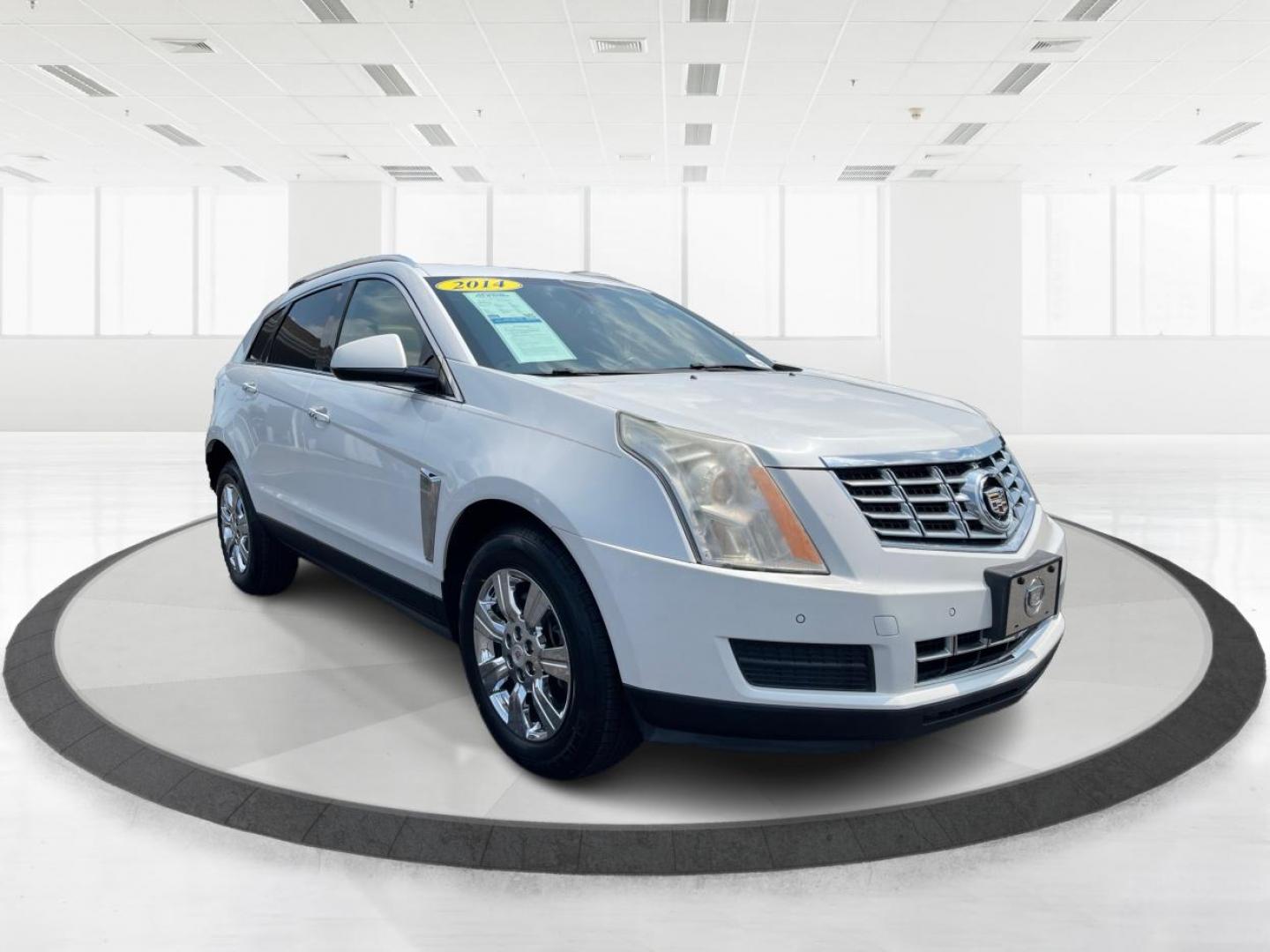 2014 Platinum Ice Tricoat Cadillac SRX (3GYFNEE33ES) with an 3.6L V6 DOHC 24V FFV engine, 6-Speed Automatic transmission, located at 401 Woodman Dr, Riverside, OH, 45431, (937) 908-9800, 39.760899, -84.123421 - Photo#0