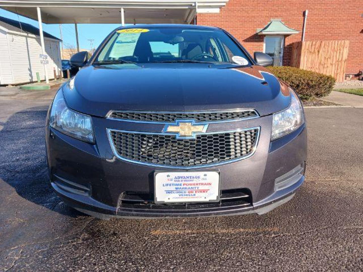 2014 Tungsten Metallic Chevrolet Cruze LS Auto (1G1PA5SH9E7) with an 1.8L L4 DOHC 16V FFV engine, 6-Speed Automatic transmission, located at 4508 South Dixie Dr, Moraine, OH, 45439, (937) 908-9800, 39.689976, -84.218452 - Photo#1