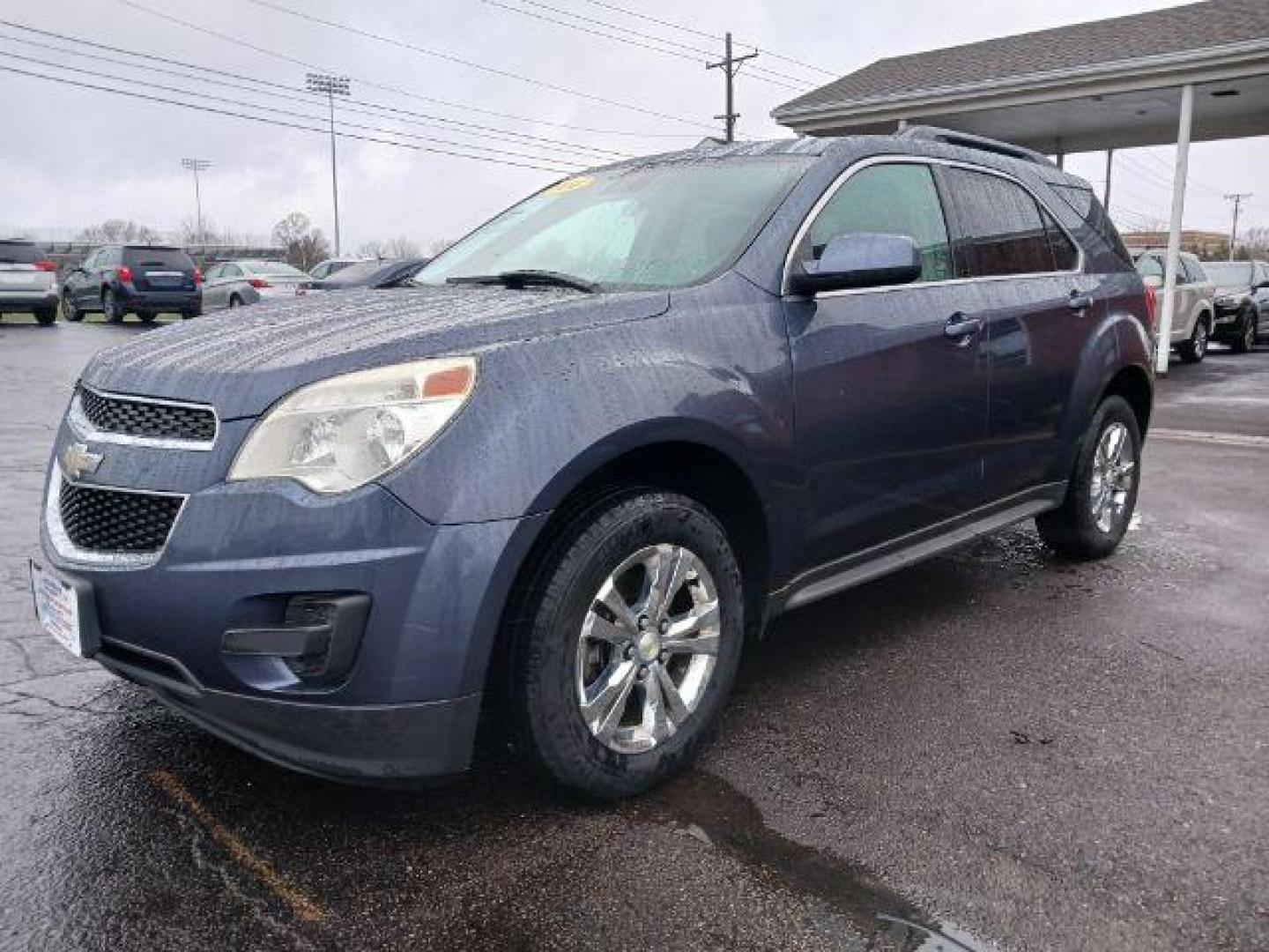 2014 Atlantis Blue Metallic Chevrolet Equinox 1LT 2WD (2GNALBEK2E6) with an 2.4L L4 DOHC 16V FFV engine, 6-Speed Automatic transmission, located at 1184 Kauffman Ave, Fairborn, OH, 45324, (937) 908-9800, 39.807072, -84.030914 - Photo#2