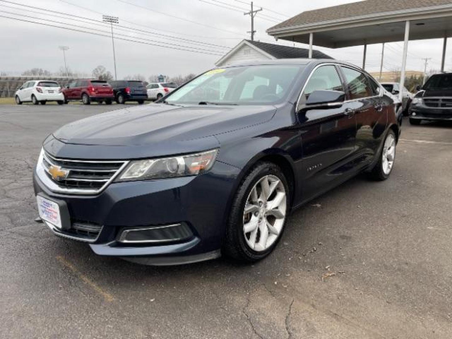 2014 Blue Topaz Metallic Chevrolet Impala 2LT (2G1125S33E9) with an 3.6L V6 DOHC 24VV FFV engine, 6-Speed Automatic transmission, located at 401 Woodman Dr, Riverside, OH, 45431, (937) 908-9800, 39.760899, -84.123421 - Photo#1