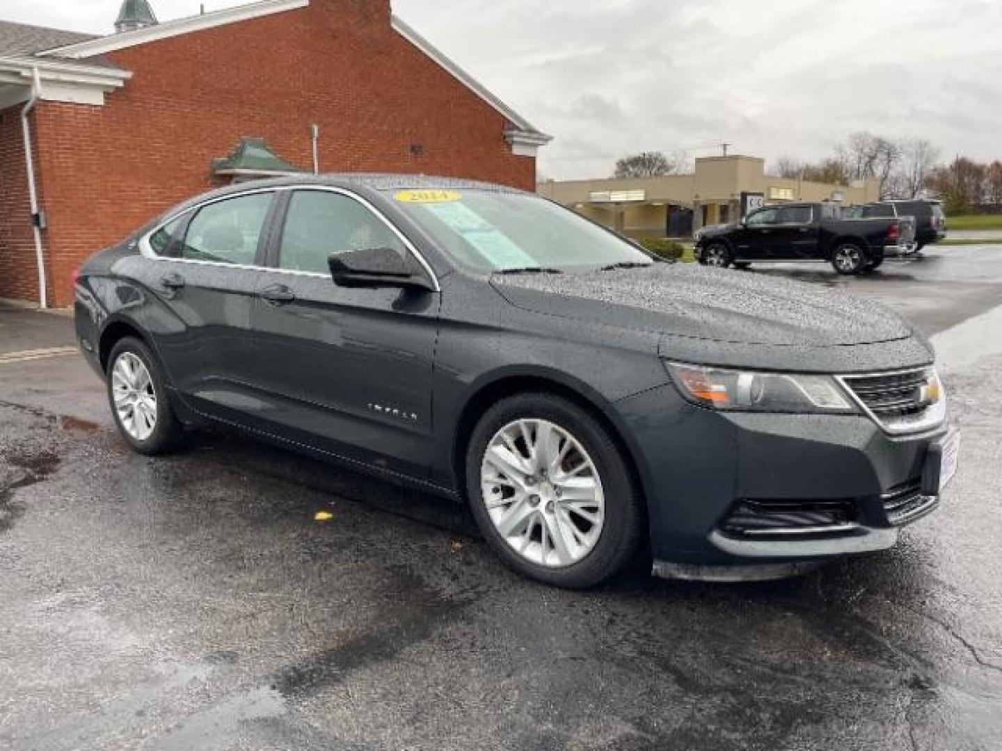 2014 Ashen Gray Metallic Chevrolet Impala LS (1G11Y5SL7EU) with an 2.5L L4 DOHC 16V engine, 6-Speed Automatic transmission, located at 1230 East Main St, Xenia, OH, 45385, (937) 908-9800, 39.688026, -83.910172 - Photo#0