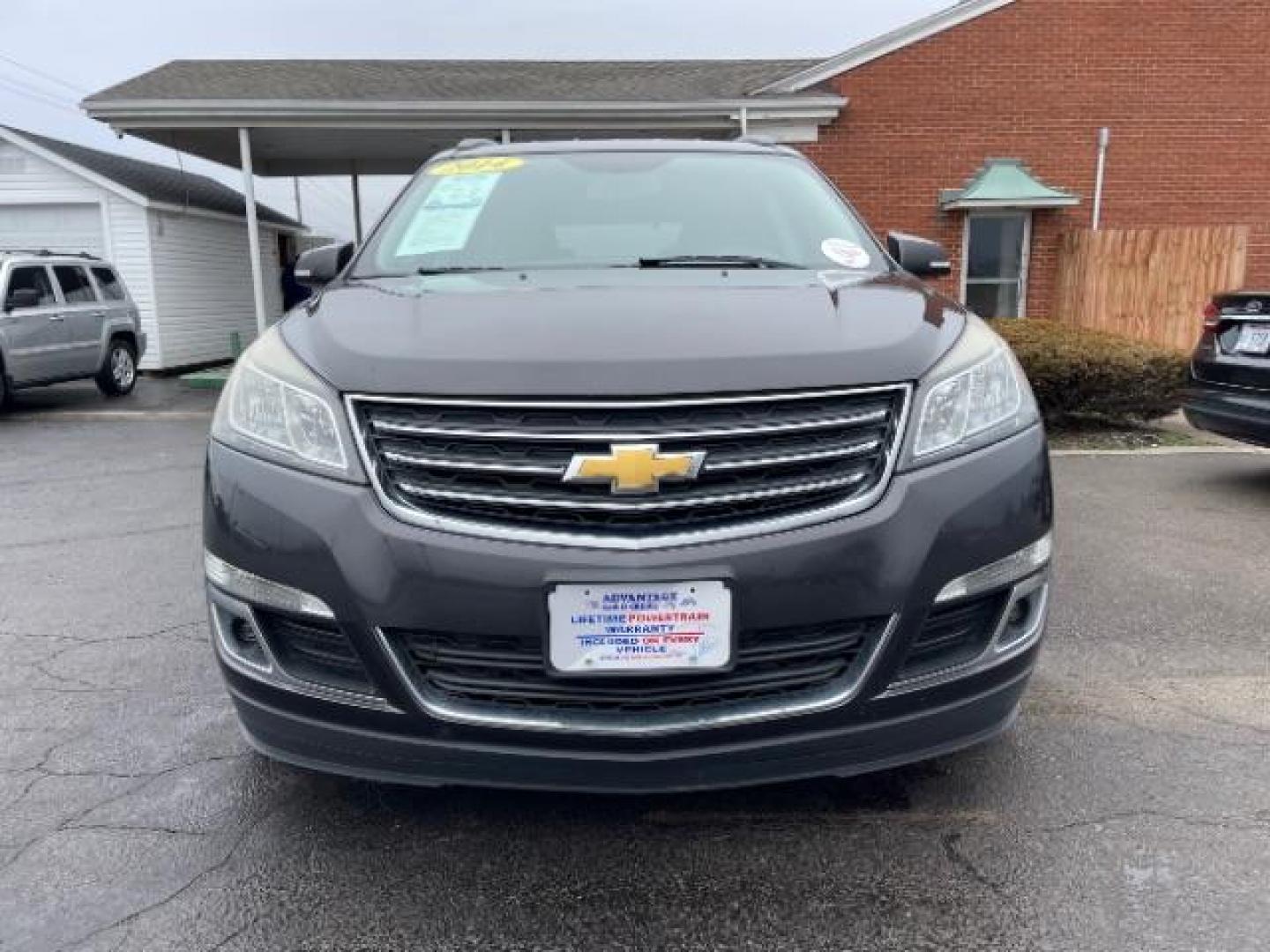 2014 Cyber Gray Metallic Chevrolet Traverse 1LT FWD (1GNKRGKD9EJ) with an 3.6L V6 DOHC 24V engine, 6-Speed Automatic transmission, located at 1184 Kauffman Ave, Fairborn, OH, 45324, (937) 908-9800, 39.807072, -84.030914 - Photo#2