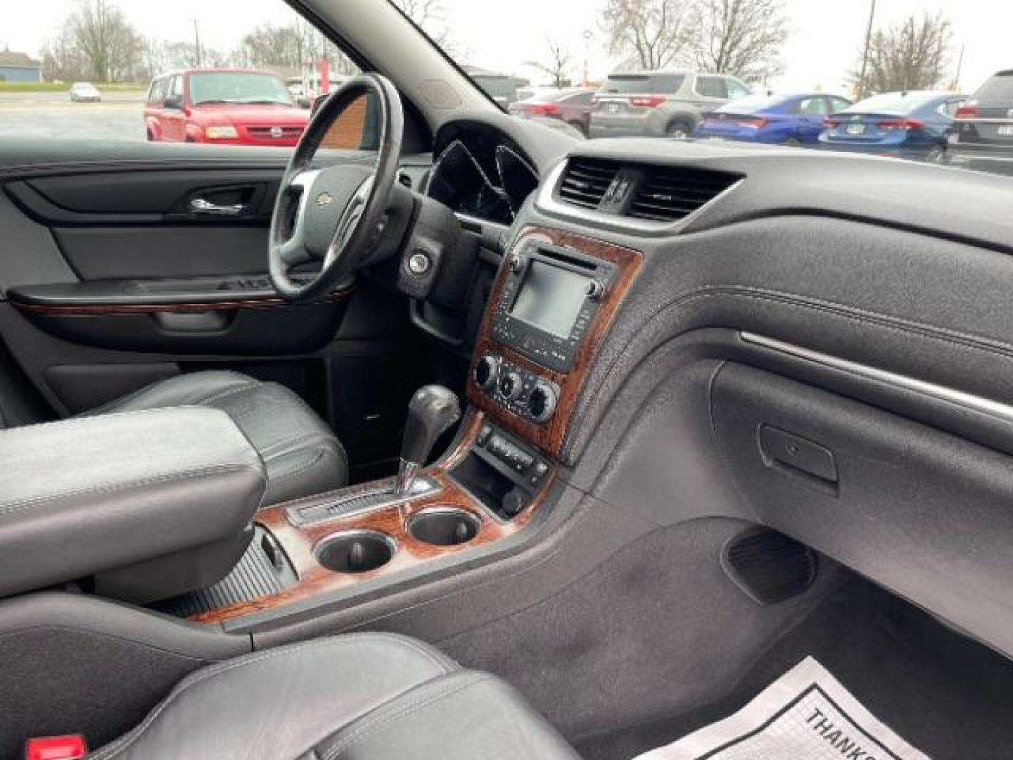 2014 Cyber Gray Metallic Chevrolet Traverse LTZ AWD (1GNKVJKD8EJ) with an 3.6L V6 DOHC 24V engine, 6-Speed Automatic transmission, located at 401 Woodman Dr, Riverside, OH, 45431, (937) 908-9800, 39.760899, -84.123421 - Photo#8