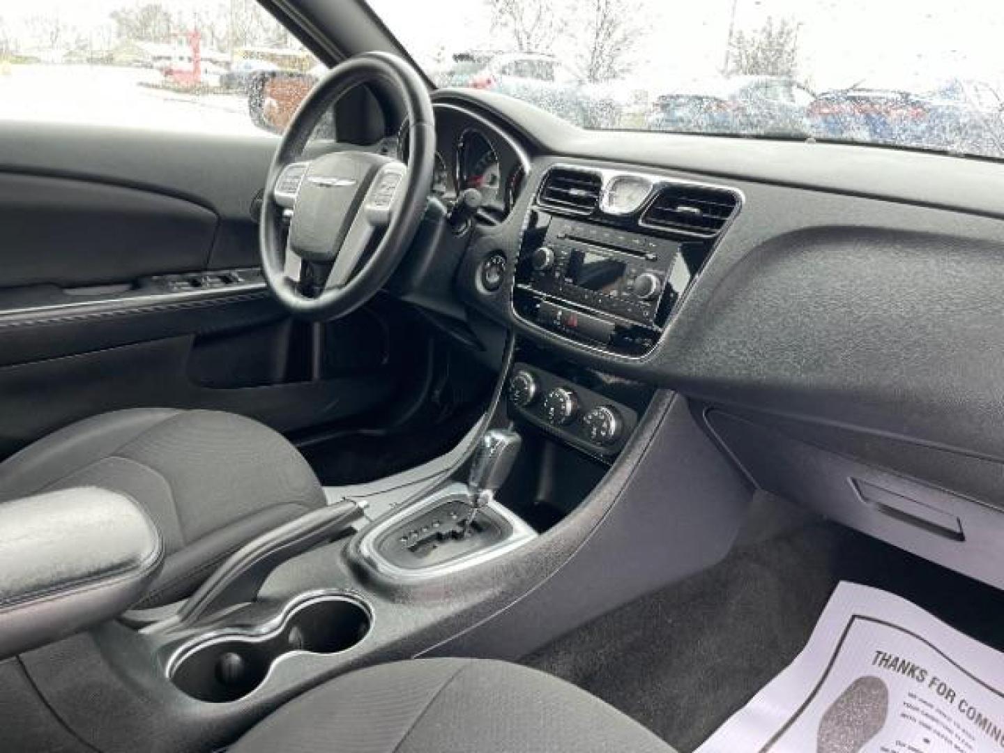 2014 Dp Cherry Red Crystal PC Chrysler 200 Touring (1C3CCBBG0EN) with an 3.6L V6 DOHC 24V FFV engine, 6-Speed Automatic transmission, located at 401 Woodman Dr, Riverside, OH, 45431, (937) 908-9800, 39.760899, -84.123421 - Photo#8