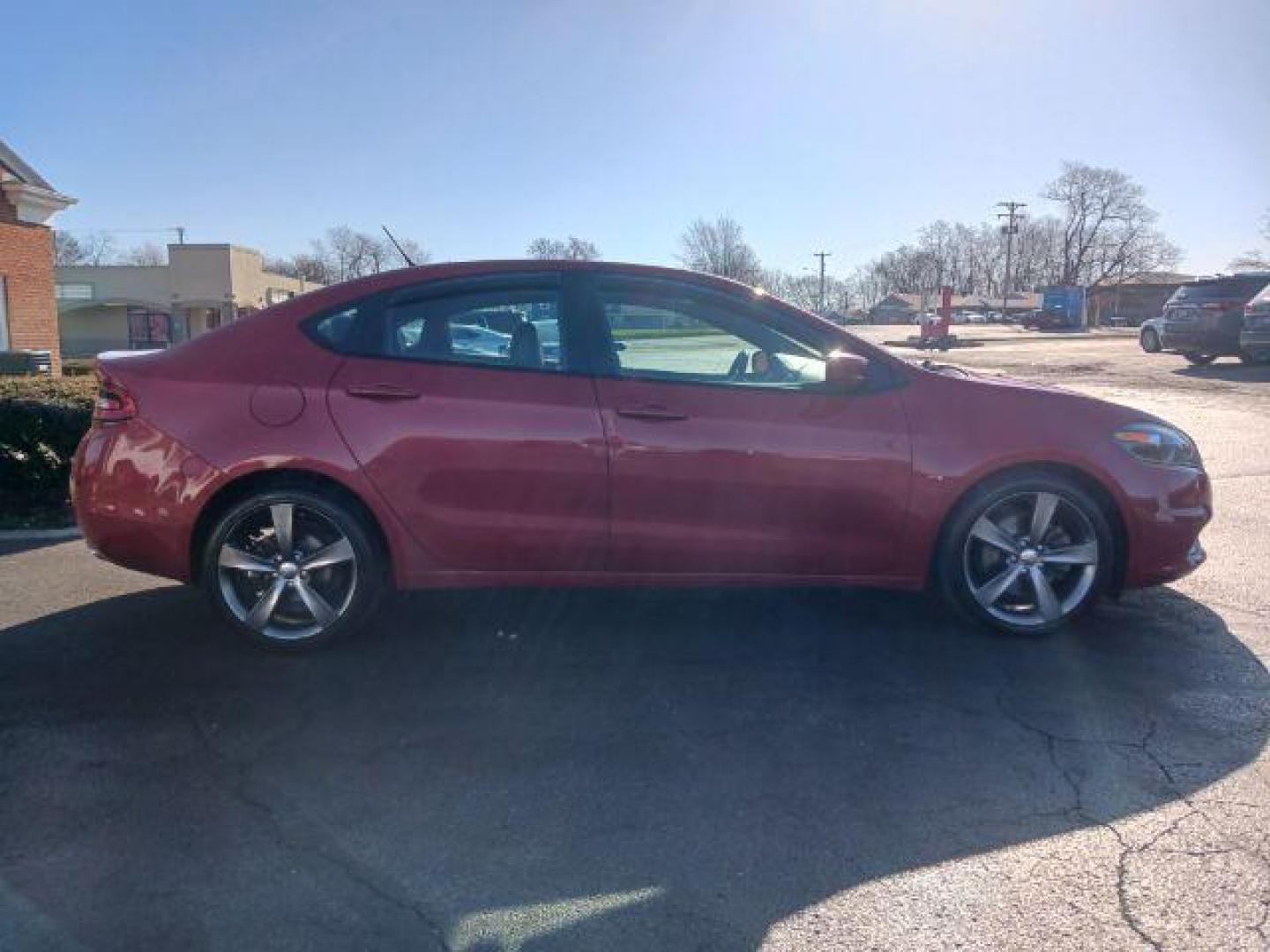 2014 Redline 2 Coat Pearl Dodge Dart GT (1C3CDFEB6ED) with an 2.4L L4 DOHC 16V engine, located at 4508 South Dixie Dr, Moraine, OH, 45439, (937) 908-9800, 39.689976, -84.218452 - Photo#4