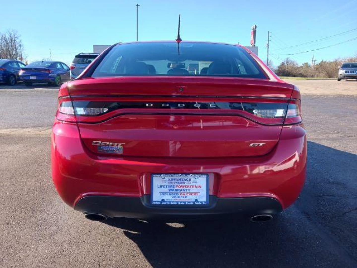 2014 Redline 2 Coat Pearl Dodge Dart GT (1C3CDFEB6ED) with an 2.4L L4 DOHC 16V engine, located at 4508 South Dixie Dr, Moraine, OH, 45439, (937) 908-9800, 39.689976, -84.218452 - Photo#5