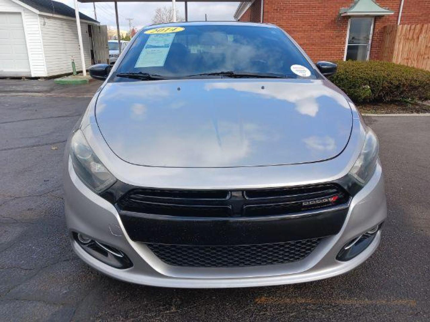 2014 Billet Silver Metallic CC Dodge Dart SXT (1C3CDFBB2ED) with an 2.4L L4 DOHC 16V engine, located at 1230 East Main St, Xenia, OH, 45385, (937) 908-9800, 39.688026, -83.910172 - Photo#1