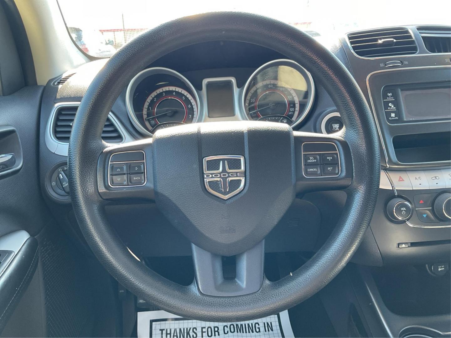 2014 Pearl White Tri-Coat Dodge Journey SXT (3C4PDCBG0ET) with an 3.6L V6 DOHC 24V engine, 6-Speed Automatic transmission, located at 8750 N County Rd 25A, Piqua, OH, 45356, (937) 908-9800, 40.164391, -84.232513 - Photo#15