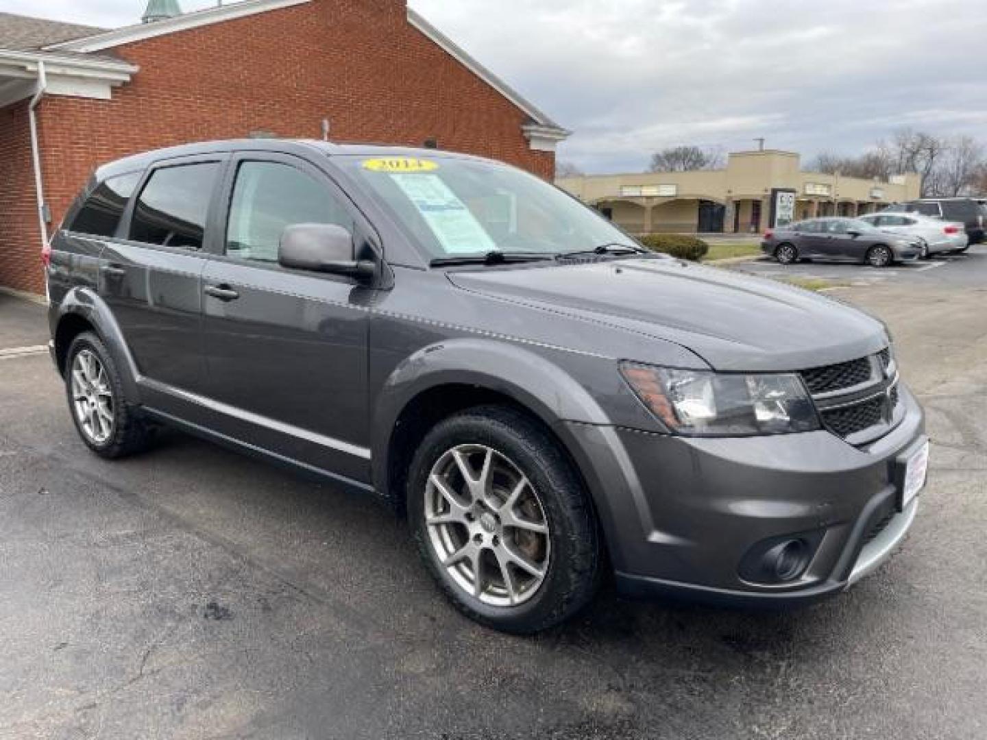 2014 Granite Crystal Met CC Dodge Journey R/T AWD (3C4PDDEG5ET) with an 3.6L V6 DOHC 24V engine, 6-Speed Automatic transmission, located at 4508 South Dixie Dr, Moraine, OH, 45439, (937) 908-9800, 39.689976, -84.218452 - Photo#0