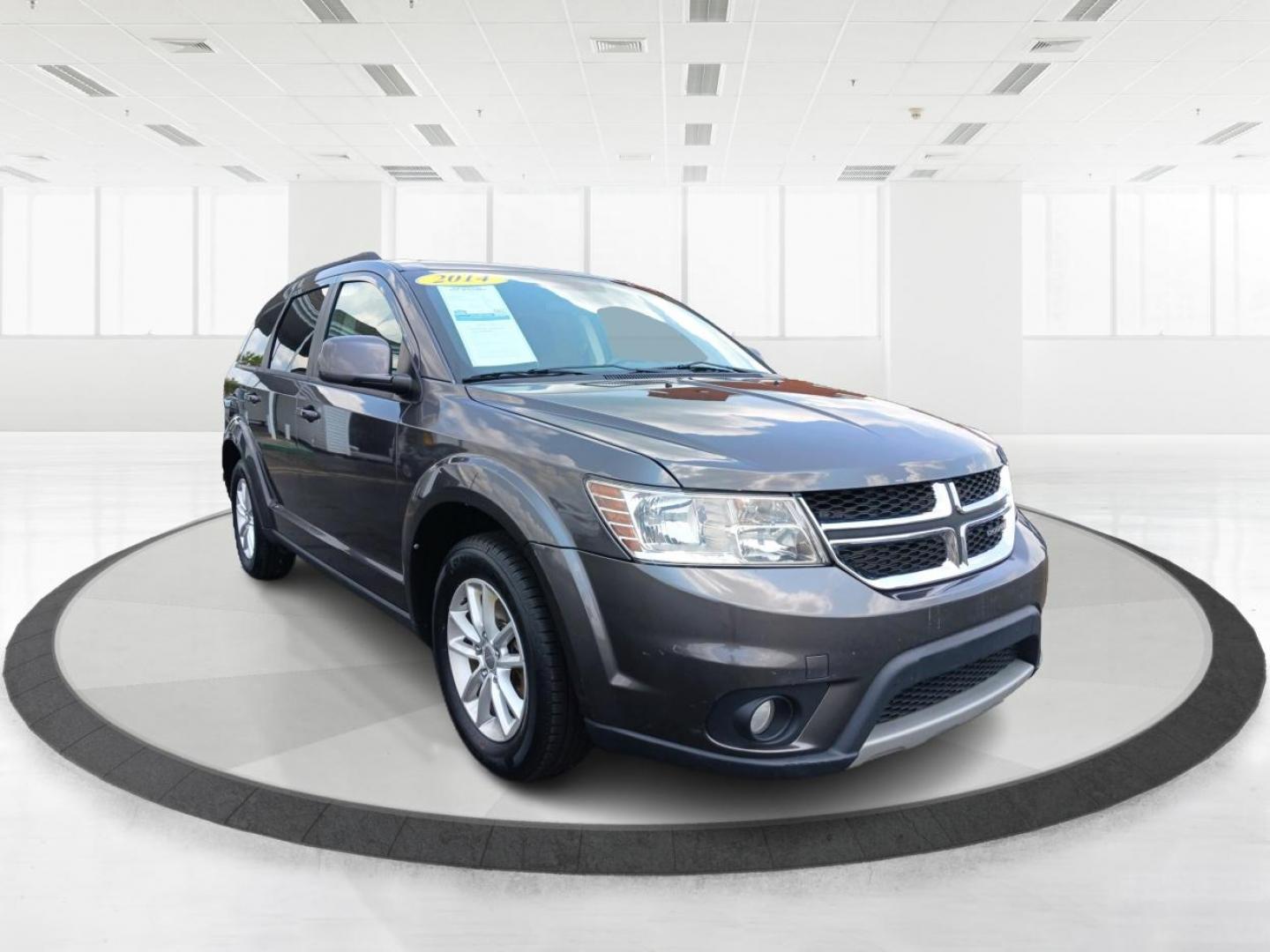 2014 Granite Crystal Met CC Dodge Journey (3C4PDCBG7ET) with an 3.6L V6 DOHC 24V engine, 6-Speed Automatic transmission, located at 880 E. National Road, Vandalia, OH, 45377, (937) 908-9800, 39.891918, -84.183594 - Photo#0