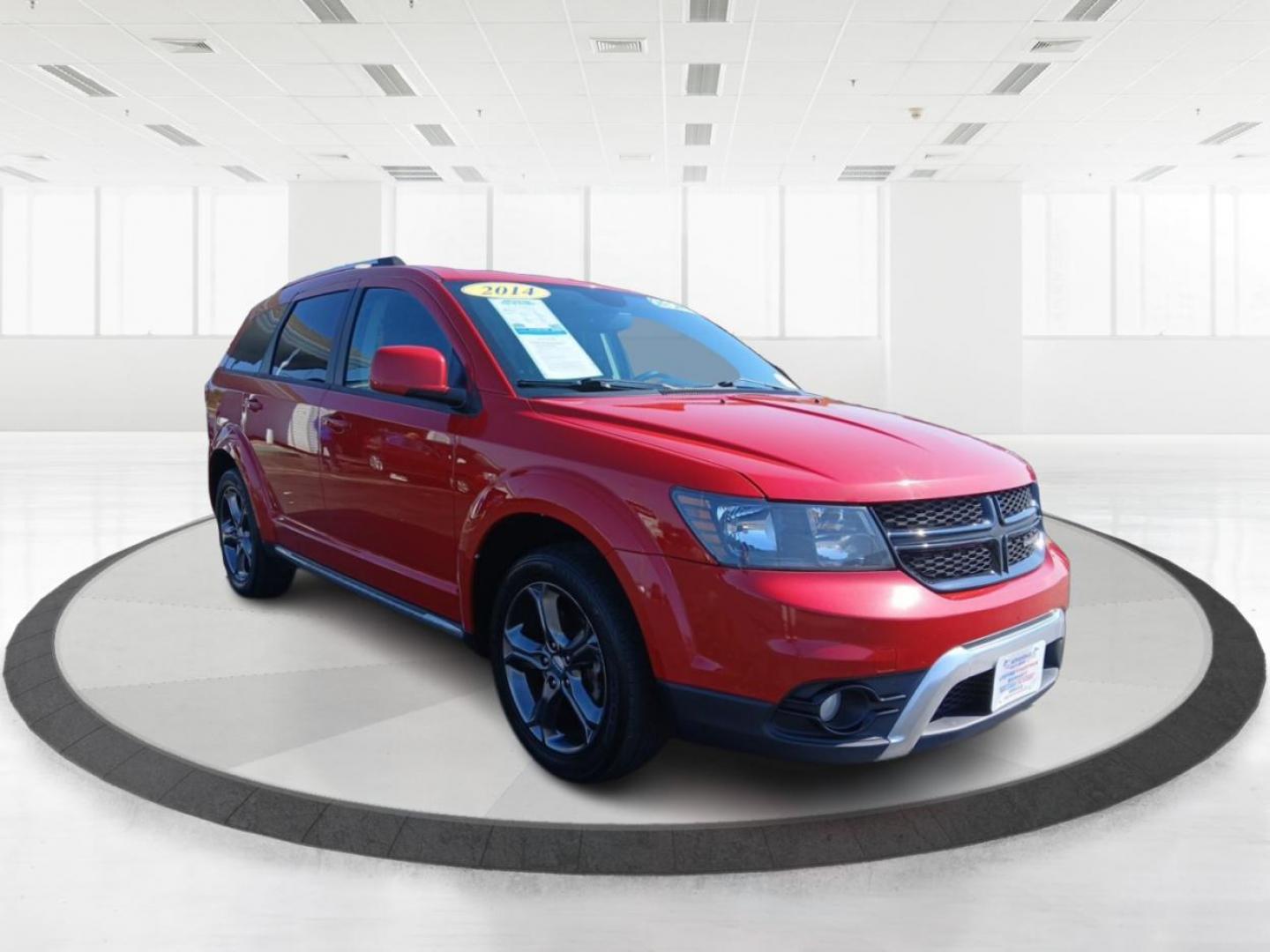 2014 Redline 2 Coat Pearl Dodge Journey Crossroad AWD (3C4PDDGG7ET) with an 3.6L V6 DOHC 24V engine, 6-Speed Automatic transmission, located at 880 E. National Road, Vandalia, OH, 45377, (937) 908-9800, 39.891918, -84.183594 - Photo#0