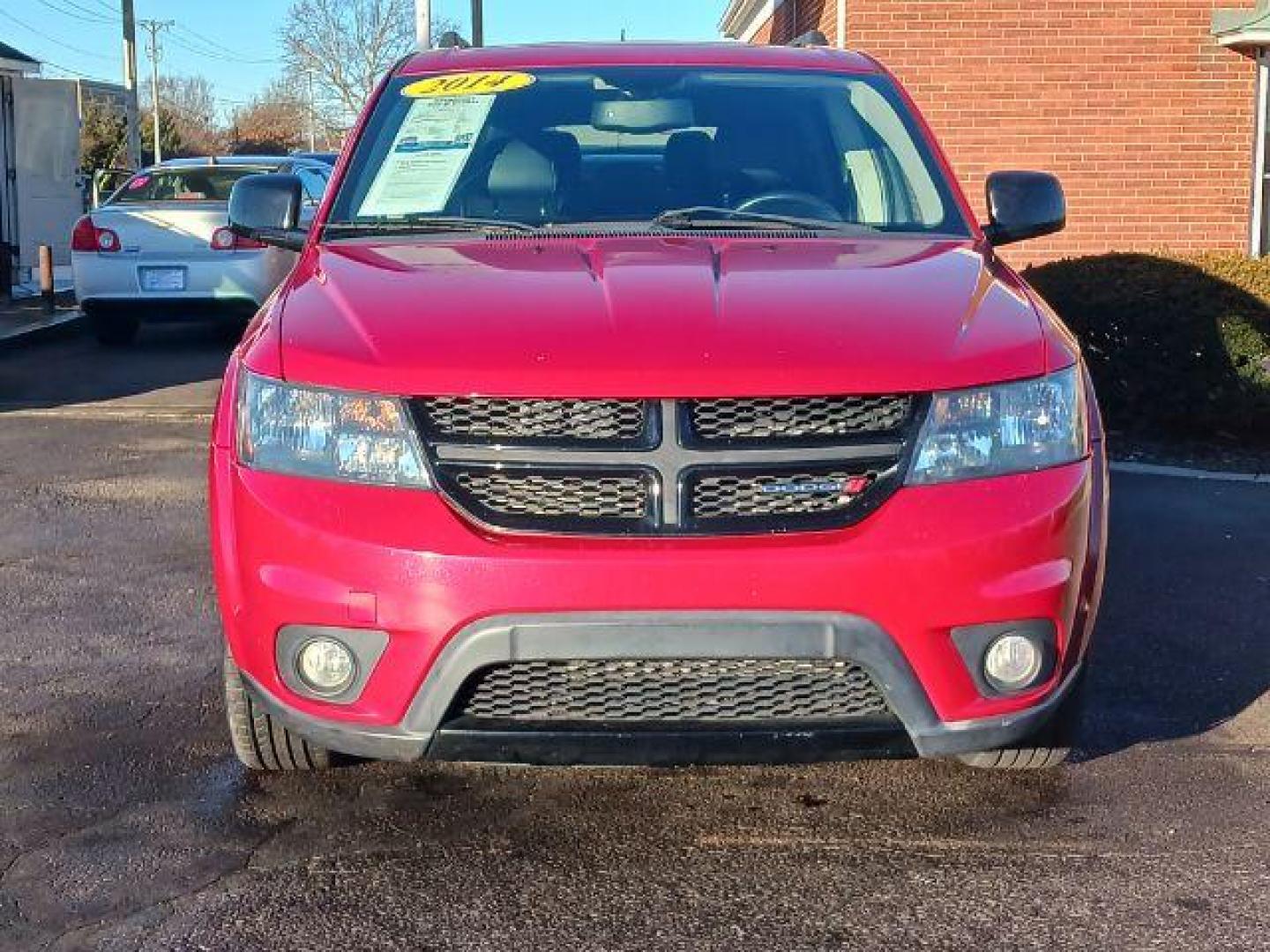 2014 Redline 2 Coat Pearl Dodge Journey SXT (3C4PDCBG1ET) with an 3.6L V6 DOHC 24V engine, 6-Speed Automatic transmission, located at 1230 East Main St, Xenia, OH, 45385, (937) 908-9800, 39.688026, -83.910172 - Photo#1