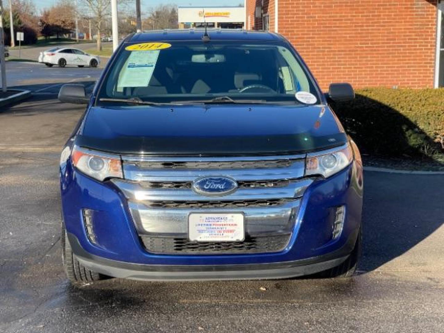 2014 Deep Impact Blue Metallic Ford Edge SE FWD (2FMDK3G93EB) with an 2.0L L4 DOHC 16V engine, 6-Speed Automatic transmission, located at 880 E. National Road, Vandalia, OH, 45377, (937) 908-9800, 39.891918, -84.183594 - Photo#5