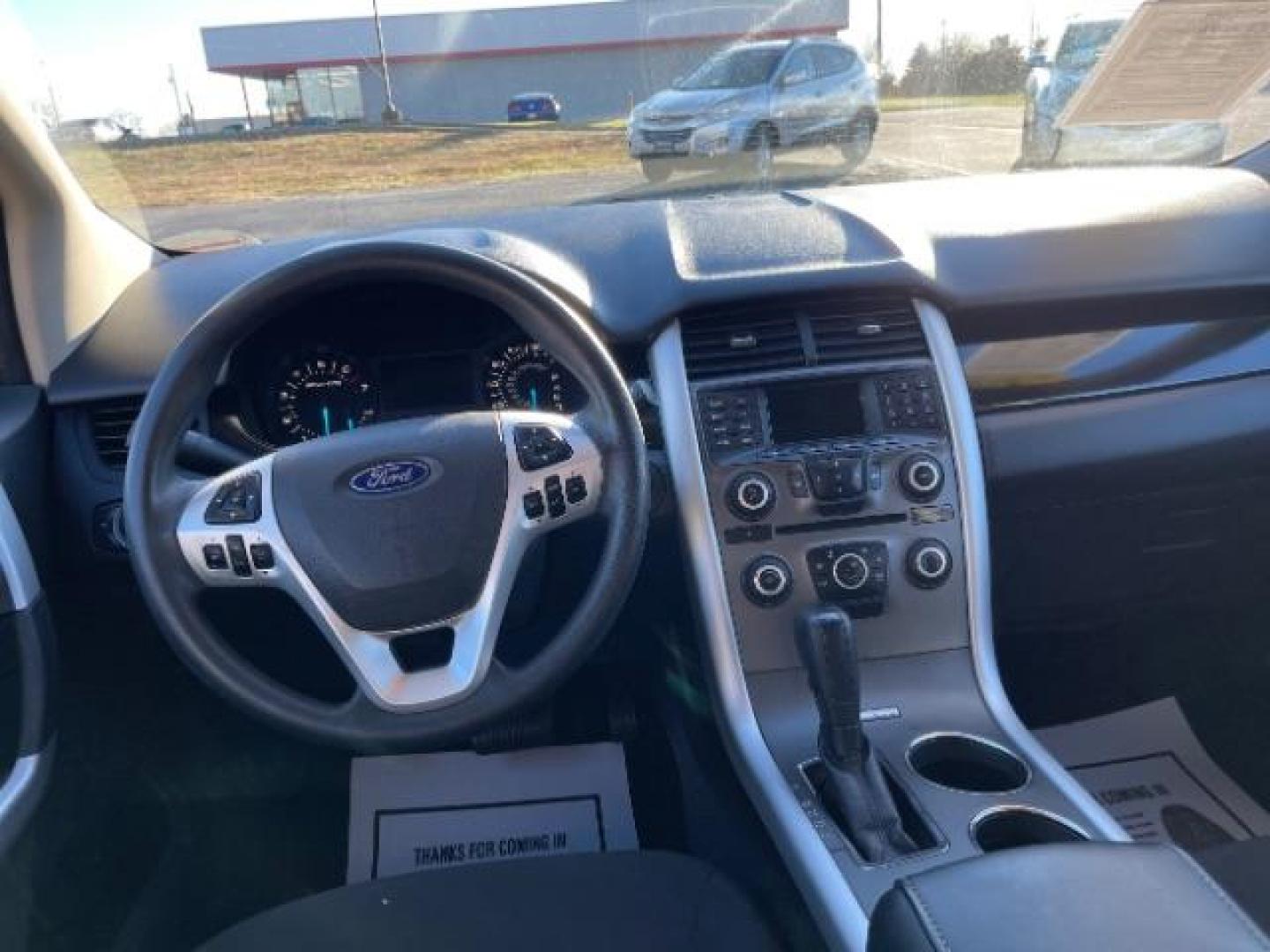 2014 Deep Impact Blue Metallic Ford Edge SE FWD (2FMDK3G93EB) with an 2.0L L4 DOHC 16V engine, 6-Speed Automatic transmission, located at 880 E. National Road, Vandalia, OH, 45377, (937) 908-9800, 39.891918, -84.183594 - Photo#7