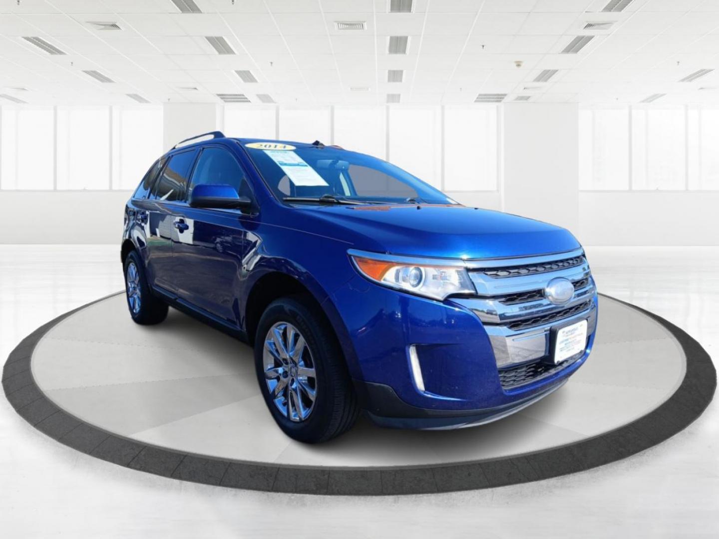 2014 Deep Impact Blue Metallic Ford Edge Limited AWD (2FMDK4KC4EB) with an 3.5L V6 DOHC 24V engine, 6-Speed Automatic transmission, located at 1184 Kauffman Ave, Fairborn, OH, 45324, (937) 908-9800, 39.807072, -84.030914 - Photo#0