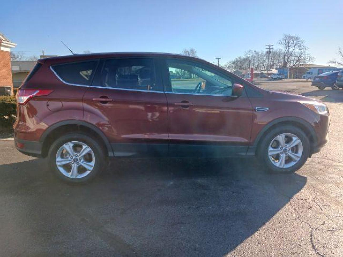 2014 Ruby Red Tinted CC Ford Escape SE FWD (1FMCU0G93EU) with an 2.0L L4 DOHC 16V engine, 6-Speed Automatic transmission, located at 401 Woodman Dr, Riverside, OH, 45431, (937) 908-9800, 39.760899, -84.123421 - Photo#4