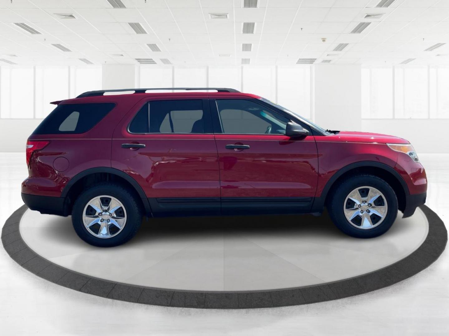 2014 Ruby Red Met Tinted CC Ford Explorer Base 4WD (1FM5K8B86EG) with an 3.5L V6 DOHC 24V engine, 6-Speed Automatic transmission, located at 401 Woodman Dr, Riverside, OH, 45431, (937) 908-9800, 39.760899, -84.123421 - Photo#1