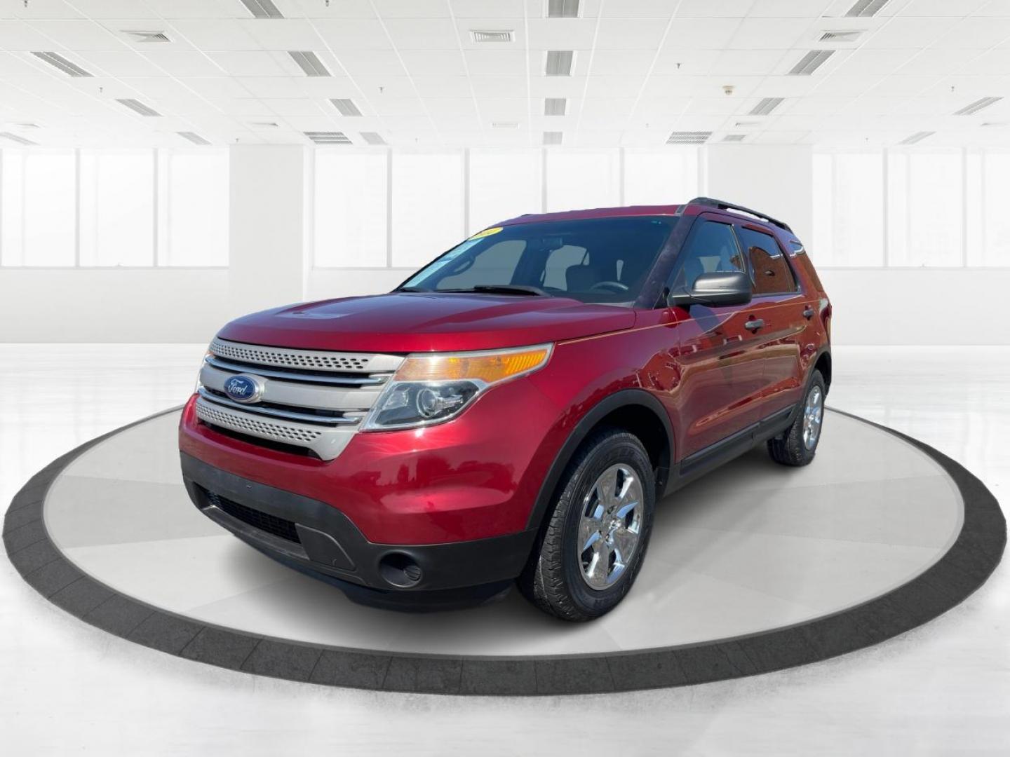 2014 Ruby Red Met Tinted CC Ford Explorer Base 4WD (1FM5K8B86EG) with an 3.5L V6 DOHC 24V engine, 6-Speed Automatic transmission, located at 401 Woodman Dr, Riverside, OH, 45431, (937) 908-9800, 39.760899, -84.123421 - Photo#7