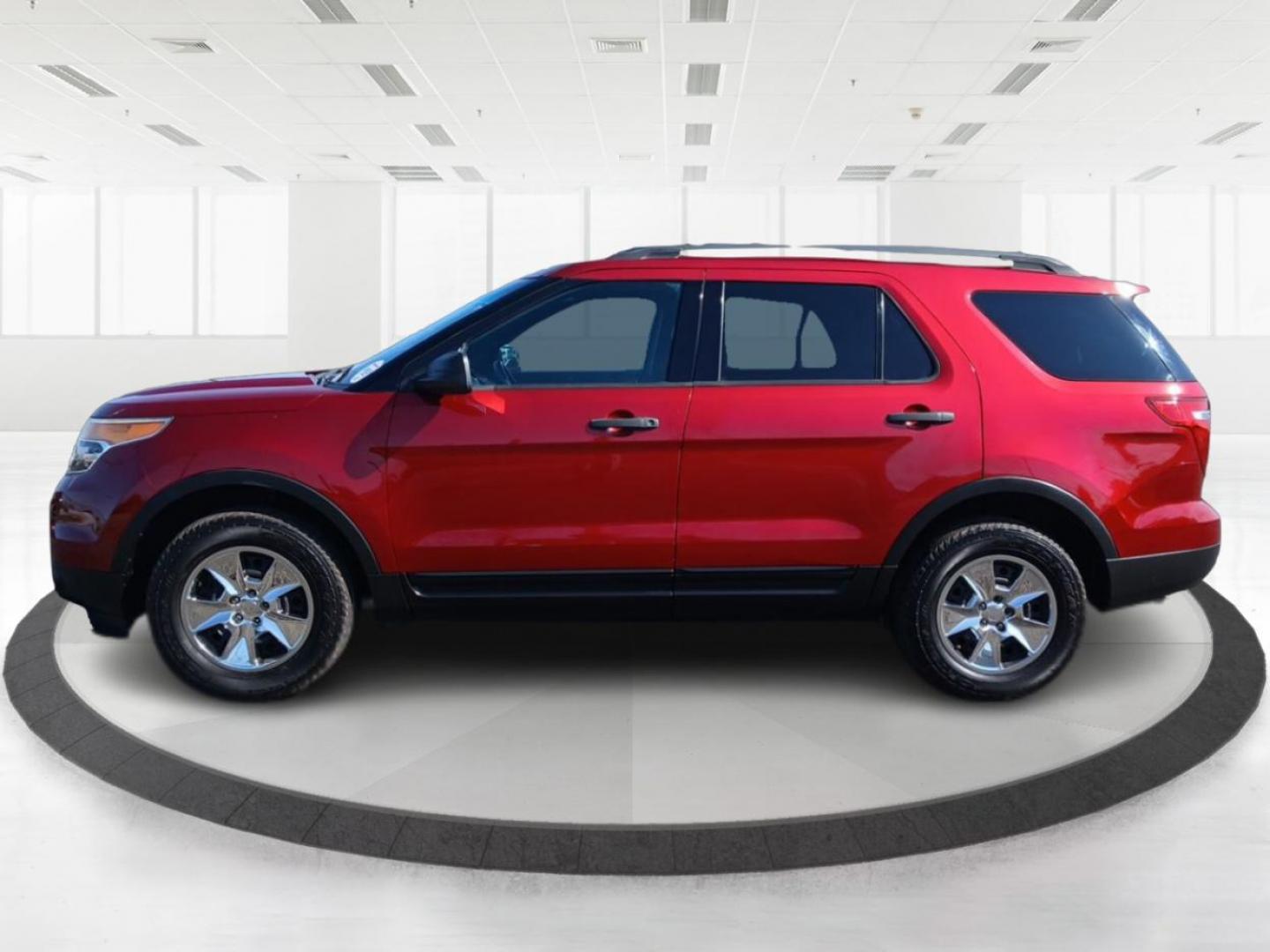 2014 Ruby Red Met Tinted CC Ford Explorer Base 4WD (1FM5K8B80EG) with an 3.5L V6 DOHC 24V engine, 6-Speed Automatic transmission, located at 1099 N County Rd 25A , Troy, OH, 45373, (937) 908-9800, 40.057079, -84.212883 - Photo#5