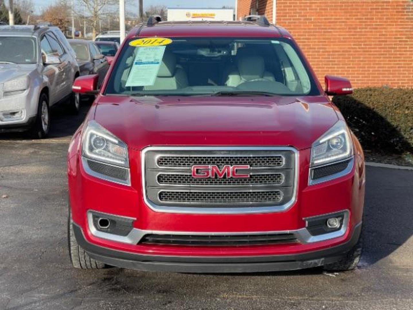 2014 Crystal Red Tintcoat GMC Acadia SLT-1 FWD (1GKKRRKDXEJ) with an 3.6L V6 DOHC 24V engine, 6-Speed Automatic transmission, located at 1951 S Dayton Lakeview Rd., New Carlisle, OH, 45344, (937) 908-9800, 39.890999, -84.050255 - Photo#4